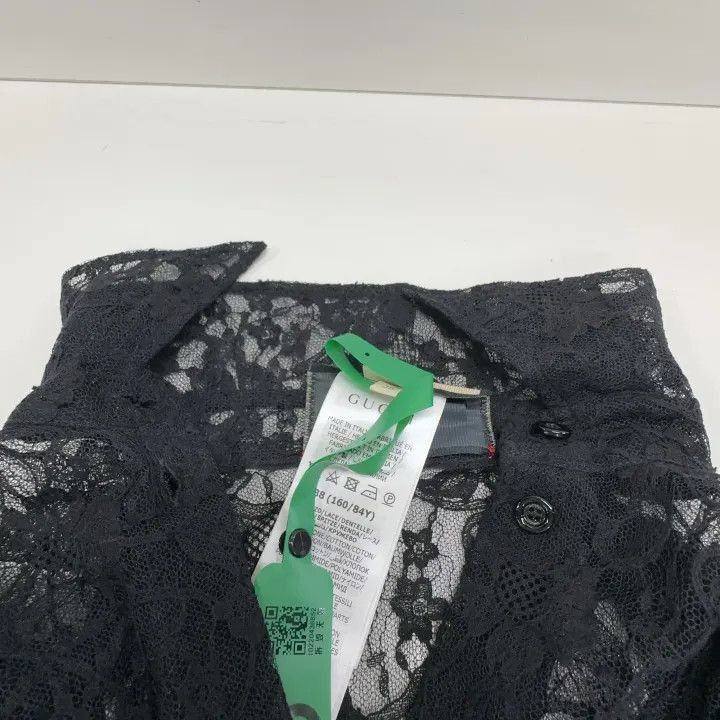 Gucci Gucci SS22 Floral Lace Long Sleeve Shirt-2507 Size M / US 6-8 / IT 42-44 - 6 Thumbnail