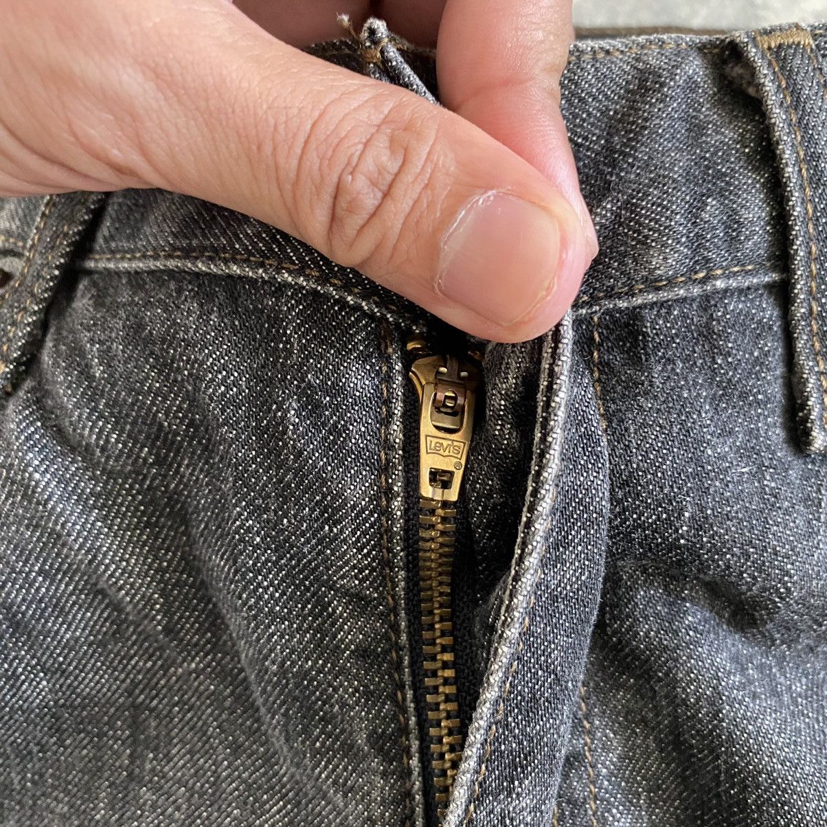 Levi's Vintage 90’s Levis 505 Washed Black Denim Jeans Size US 30 / EU 46 - 11 Thumbnail