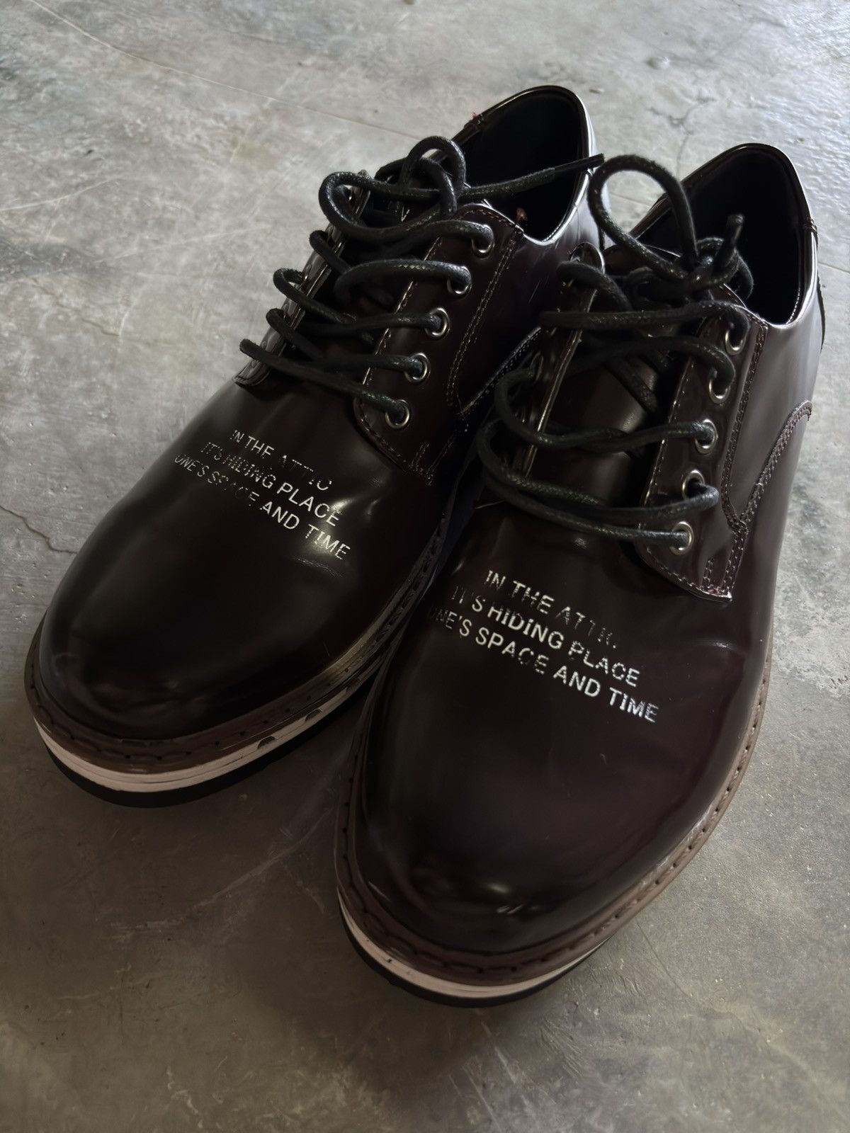 In The Attic archived IN THE ATTIC poem boot japanese fashion punk grunge Size US 9 / EU 42 - 2 Thumbnail