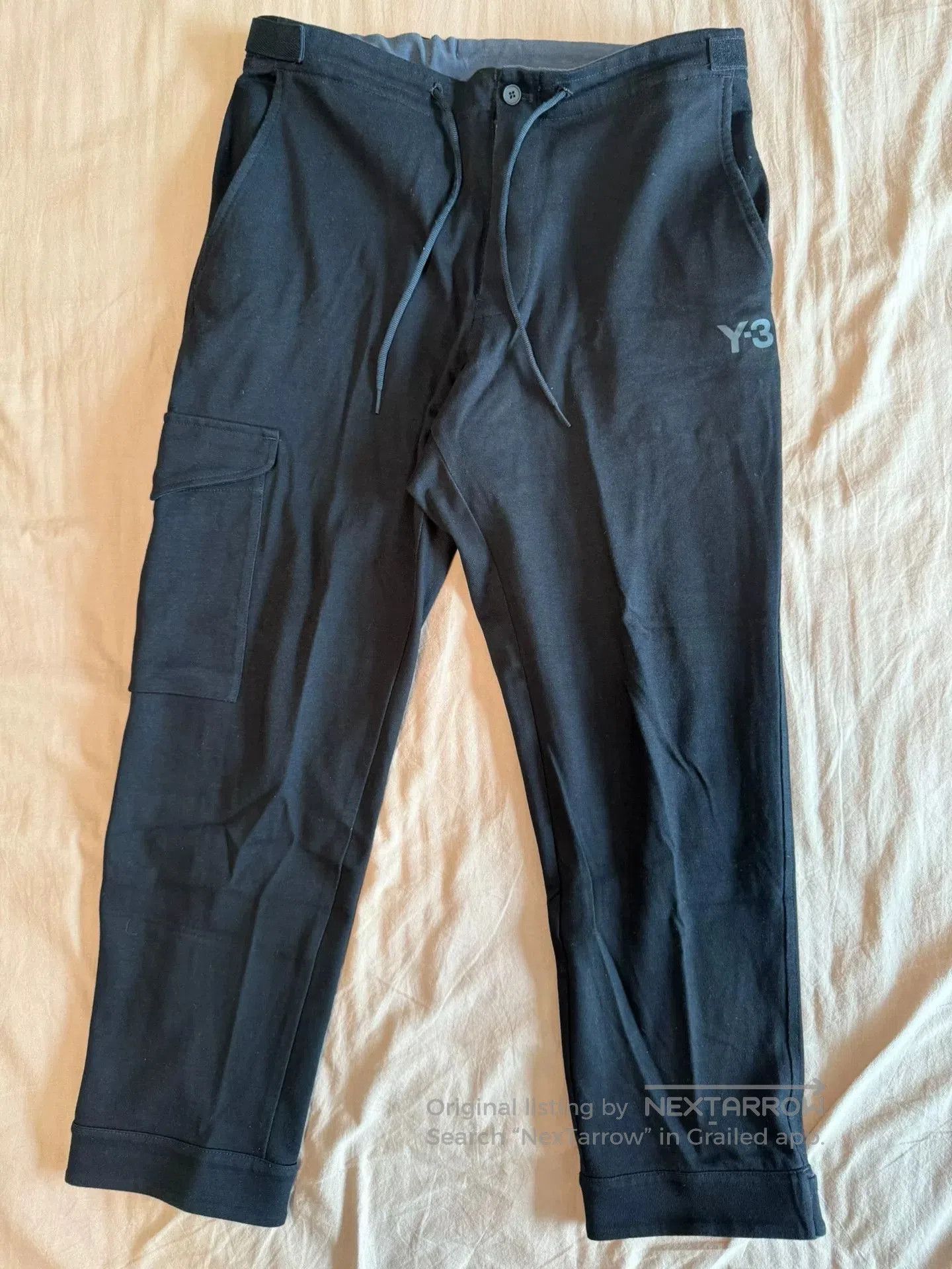 Y-3 Men's Black Samurai Pants.