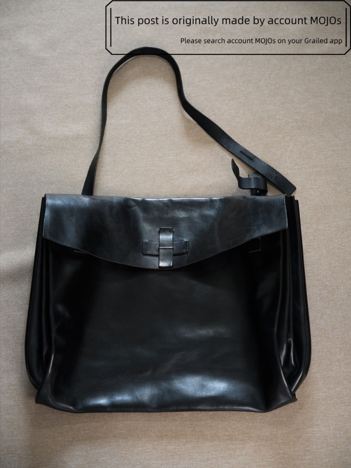 Ma+ M.A+ Maurizio Amadei MED Accordion Messanger Leather Bag Size ONE SIZE - 1 Thumbnail