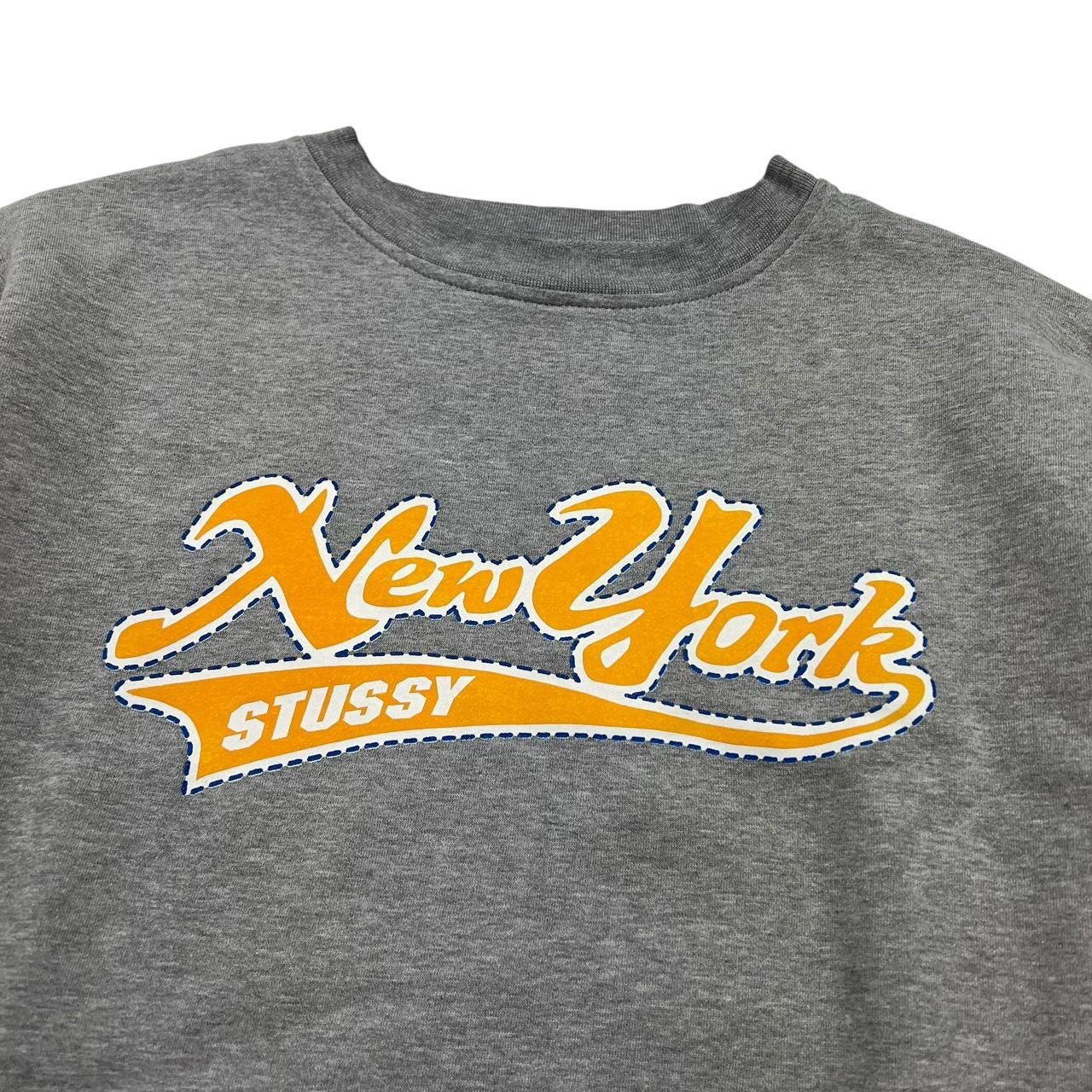 Stussy Vintage Stussy New York Sweatshirt - Medium Size US M / EU 48-50 / 2 - 2 Thumbnail