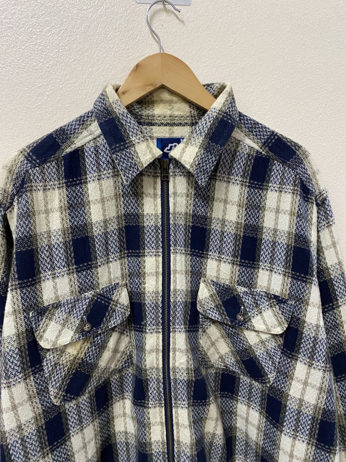 Mr. Junko Vtg Mr Junko Jacket Plaid Flanel Size US L / EU 52-54 / 3 - 4 Thumbnail