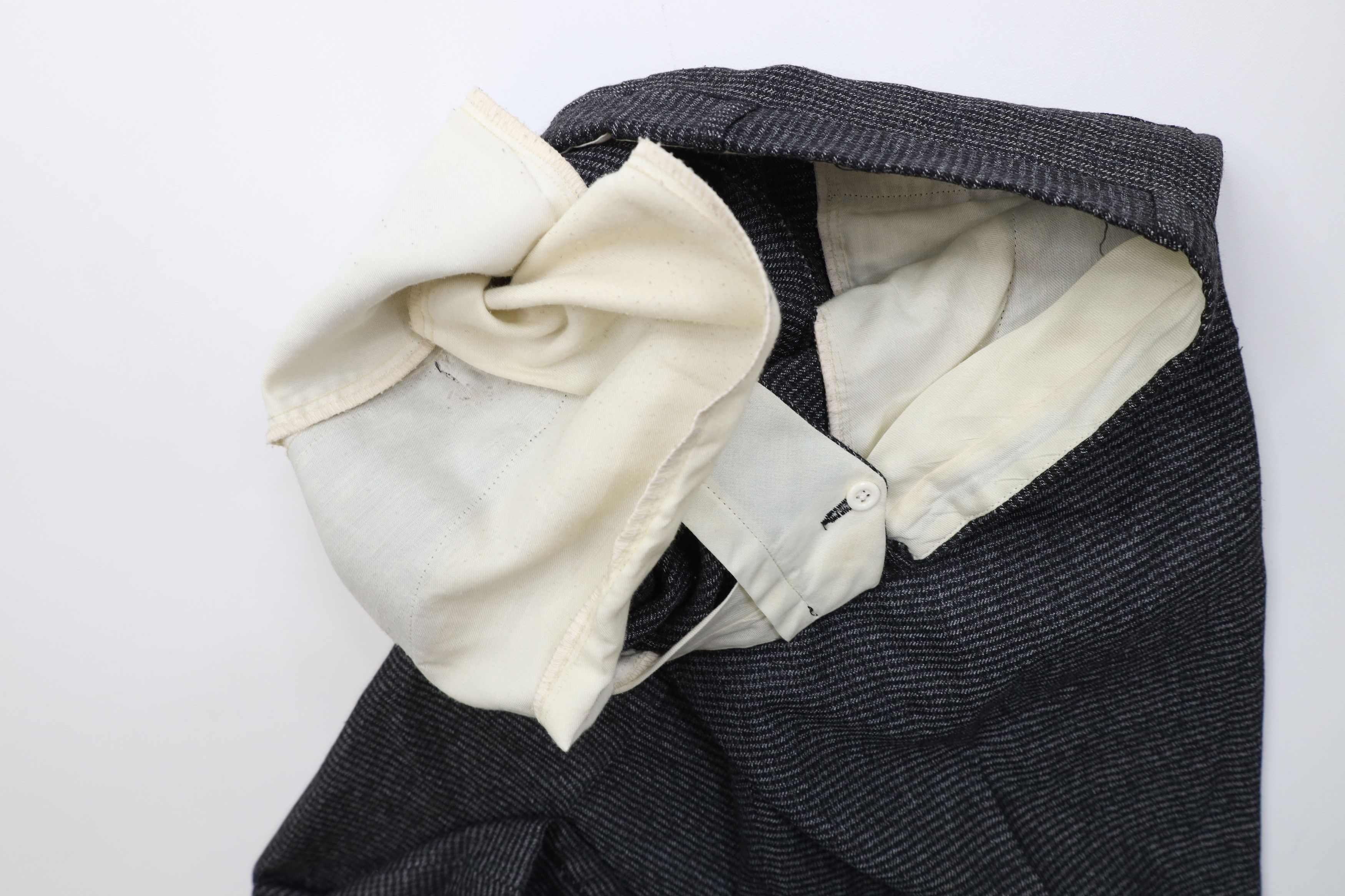 Vintage Vintage 90s Streetwear Knit Wide Leg Chino Pants Houndstooth Size US 32 / EU 48 - 8 Thumbnail