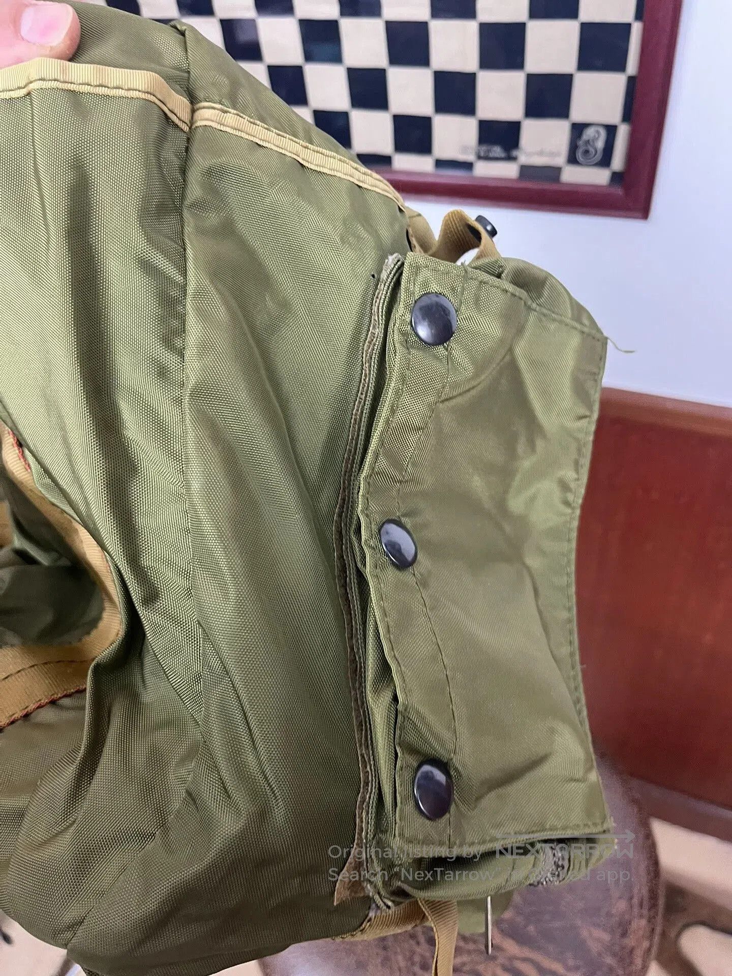 Japanese Brand Old Crow Backpack with Solid Construction. Size ONE SIZE - 7 Thumbnail