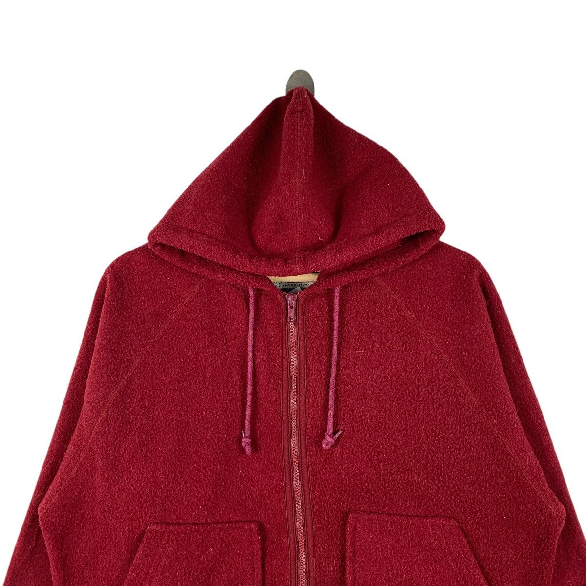 Edwin × Vintage Vintage EDWIN Casualwear Wool Hoodie Varsity Bomber Jacket Size US M / EU 48-50 / 2 - 4 Thumbnail