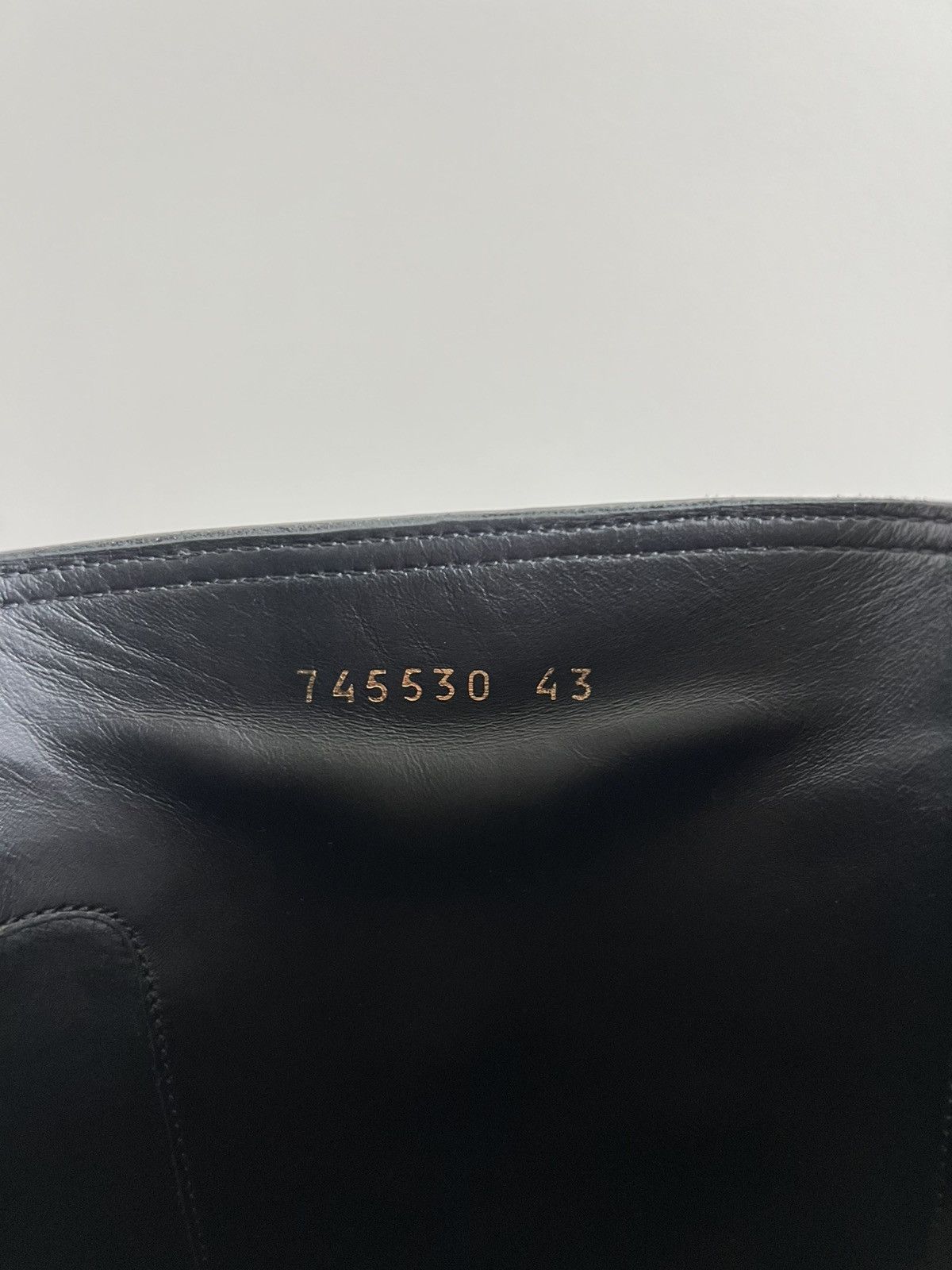 Balenciaga Balenciaga Santiago Boot Black Calfskin 43 Size US 10 / EU 43 - 8 Thumbnail