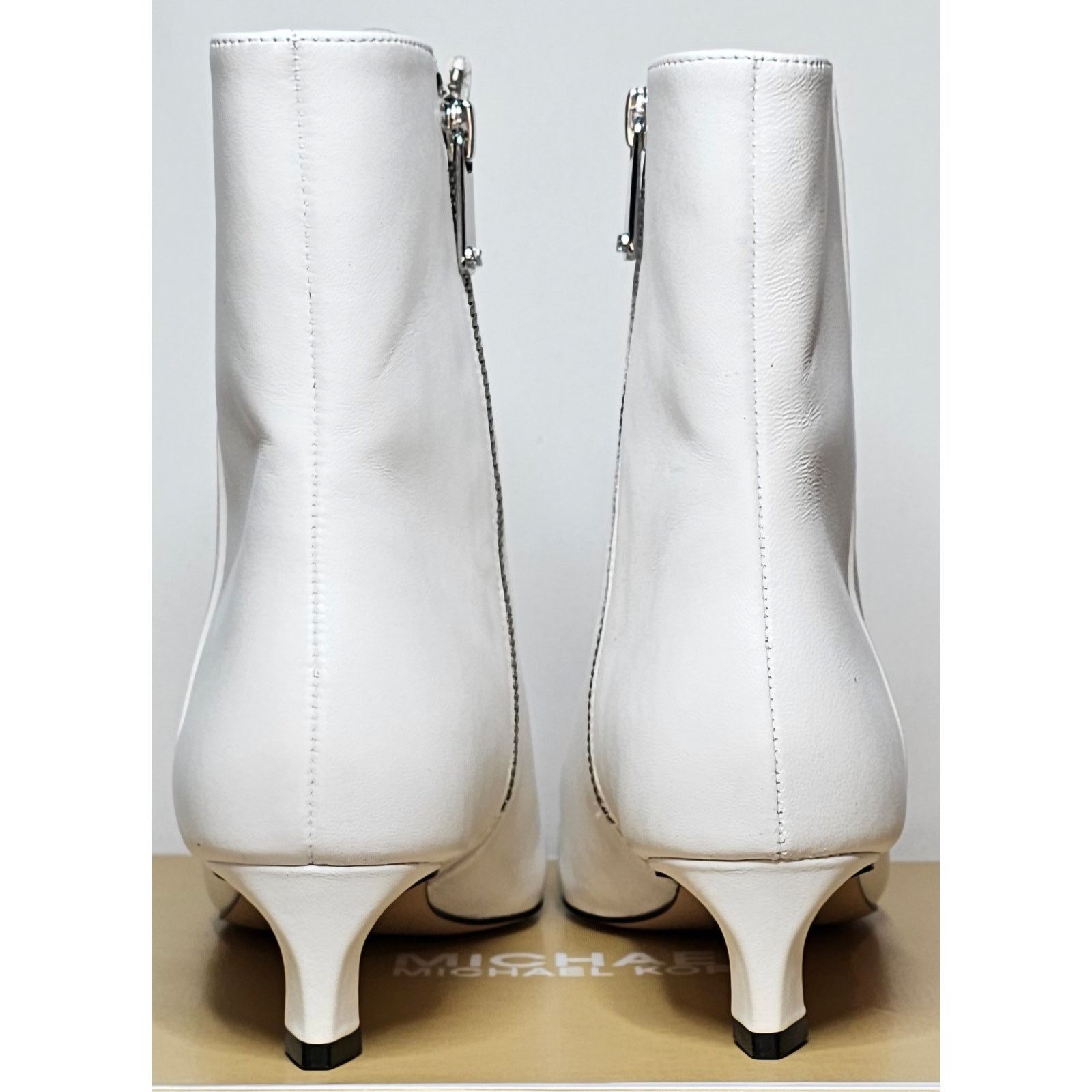 Michael Kors Michael Kors Cosmo Leather Kitten Boot Size US 6 / IT 36 - 3 Thumbnail