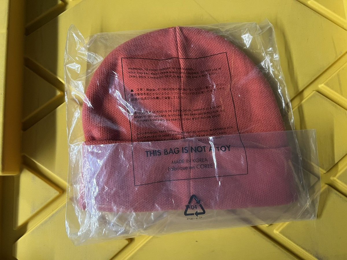 Palace Palace Tri-Ferg Patch Logo Beanie Winter Hat Tiger Orange Size ONE SIZE - 5 Thumbnail