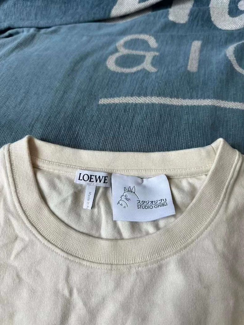 Loewe loewe White short sleeves 2505-Nextarrow Size US M / EU 48-50 / 2 - 2 Thumbnail