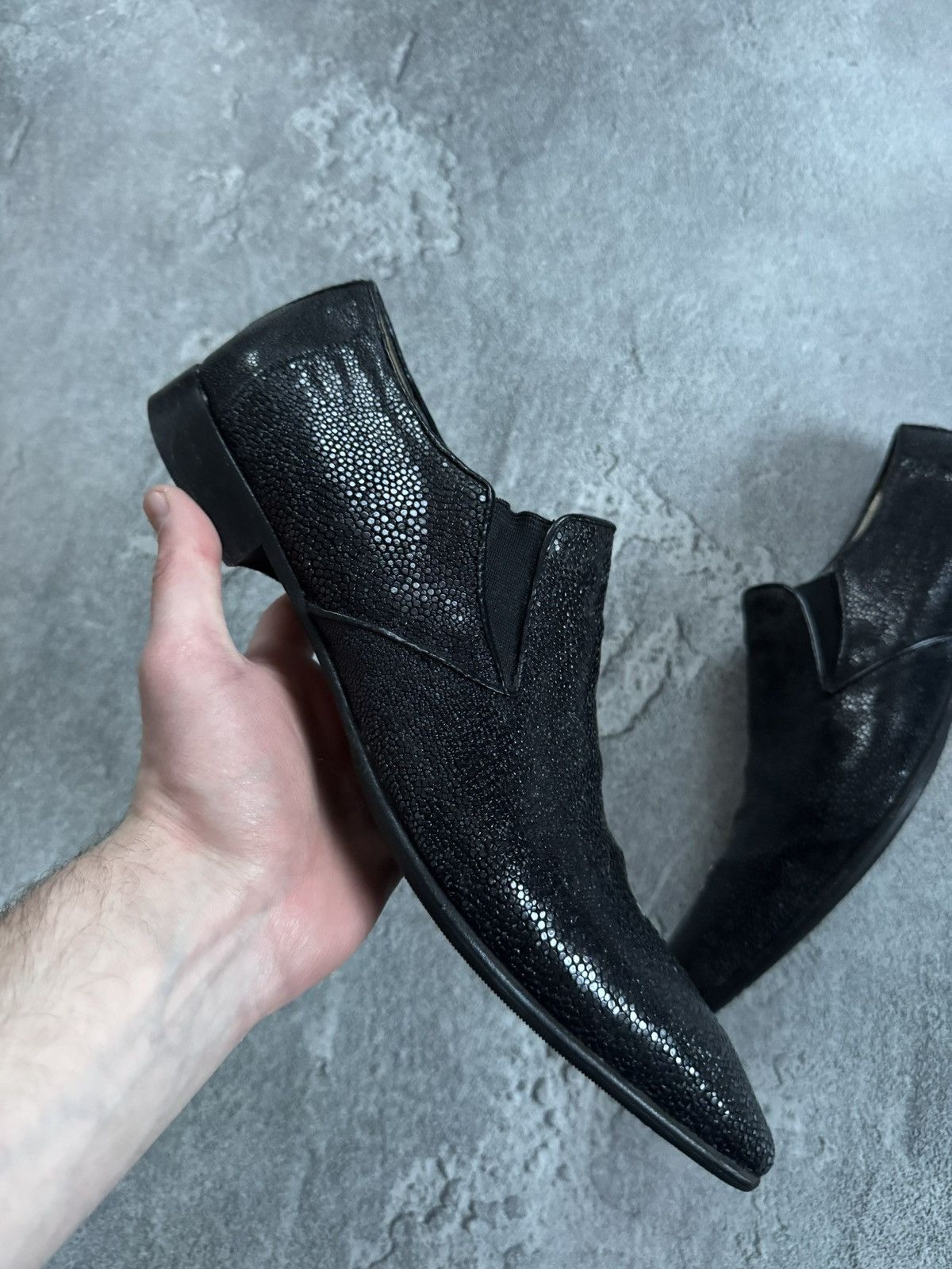 Zilli Zilli leather stingray skin shoes casual luxury Size US 8.5 / EU 41-42 - 4 Thumbnail