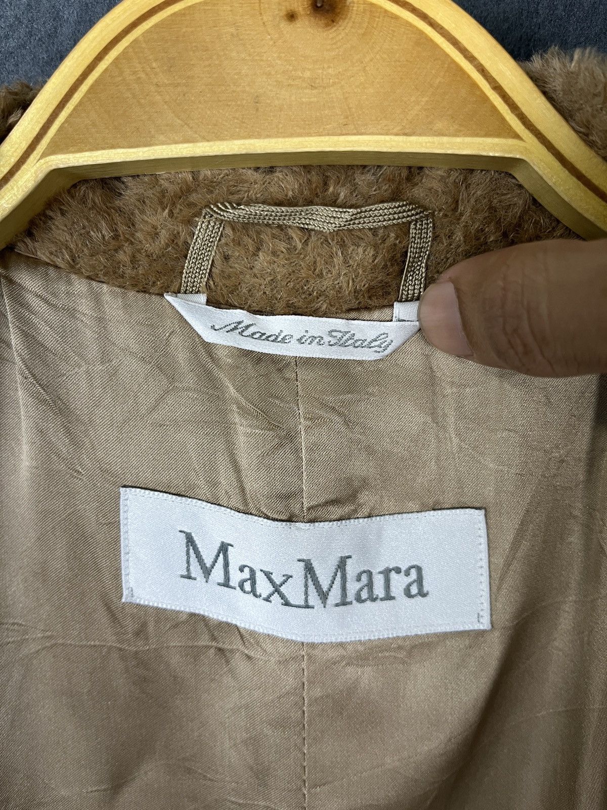 Max Mara Max Mara Vintage Alpaca Wool Long Coat Size XS / US 0-2 / IT 36-38 - 7 Thumbnail