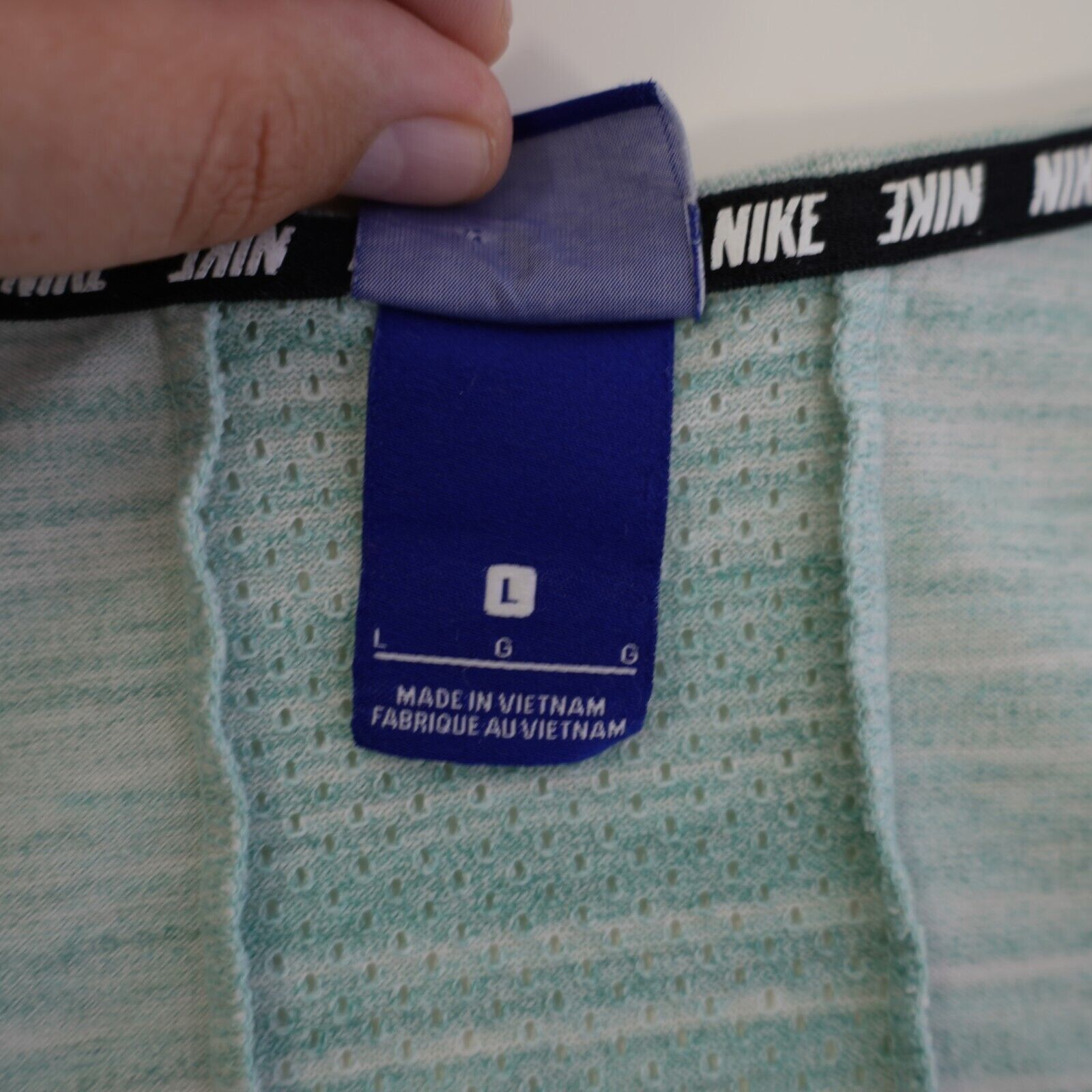 Nike Nike Heather Teal Back Vented Tank Top Large Size US L / EU 52-54 / 3 - 10 Thumbnail