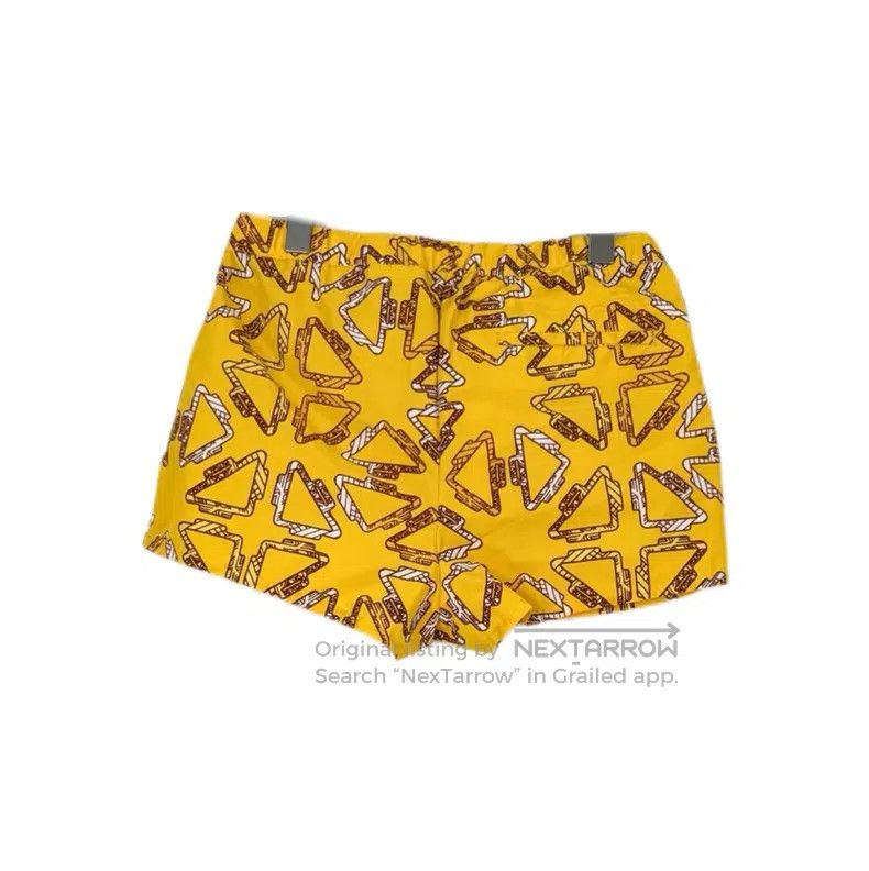 Hermes Hermes Yellow Drawstring Shorts Size 25" / US 0 / IT 36 - 2 Thumbnail