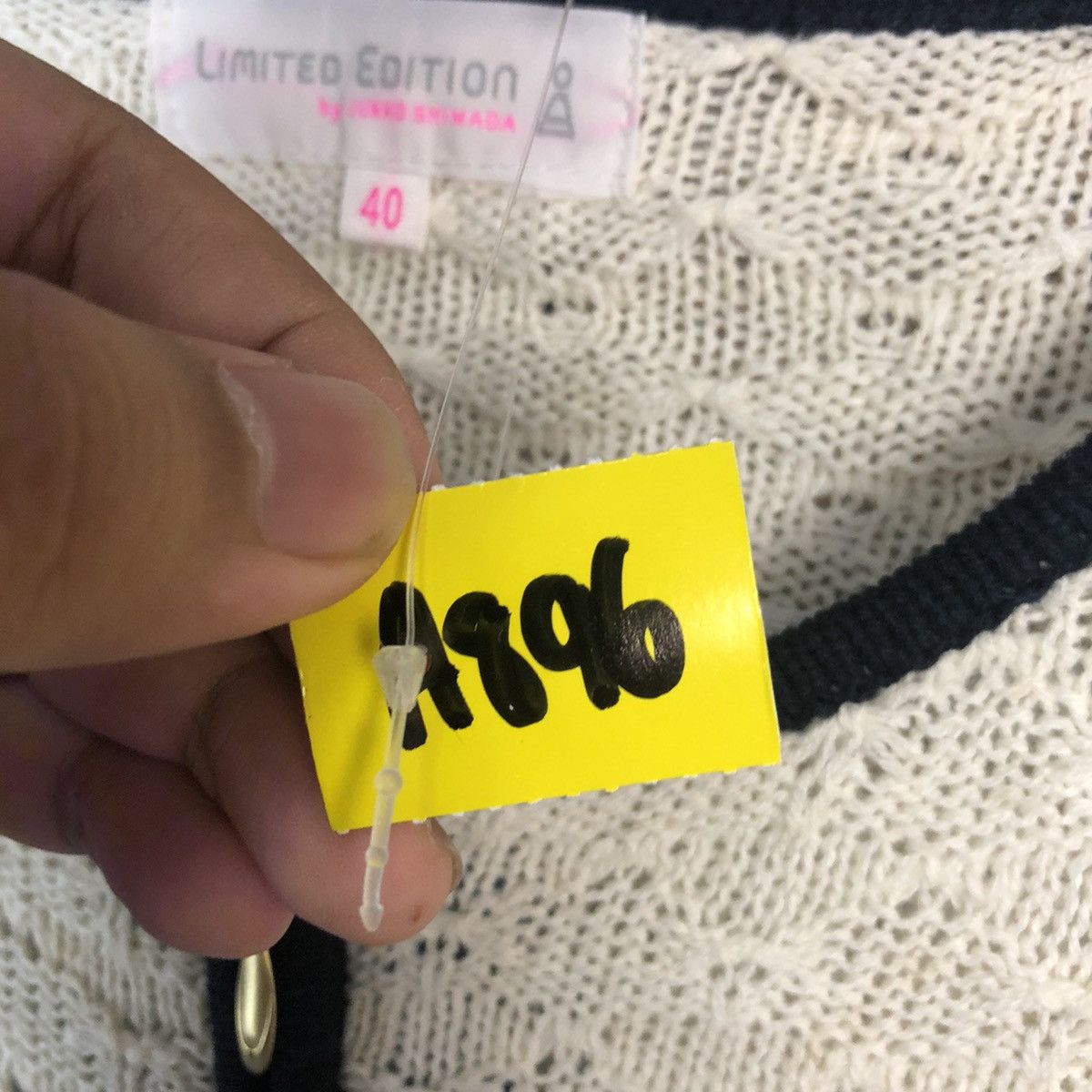 Junko Shimada Limited Edition Junko Shimada Blue Patterned Cardigans #A896 Size S / US 4 / IT 40 - 10 Thumbnail