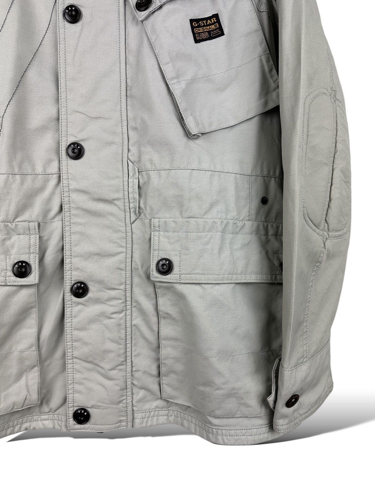 G-Star G-Star Raw Sandhurst Military Multipocket Utility Jacket Size US L / EU 52-54 / 3 - 7 Thumbnail