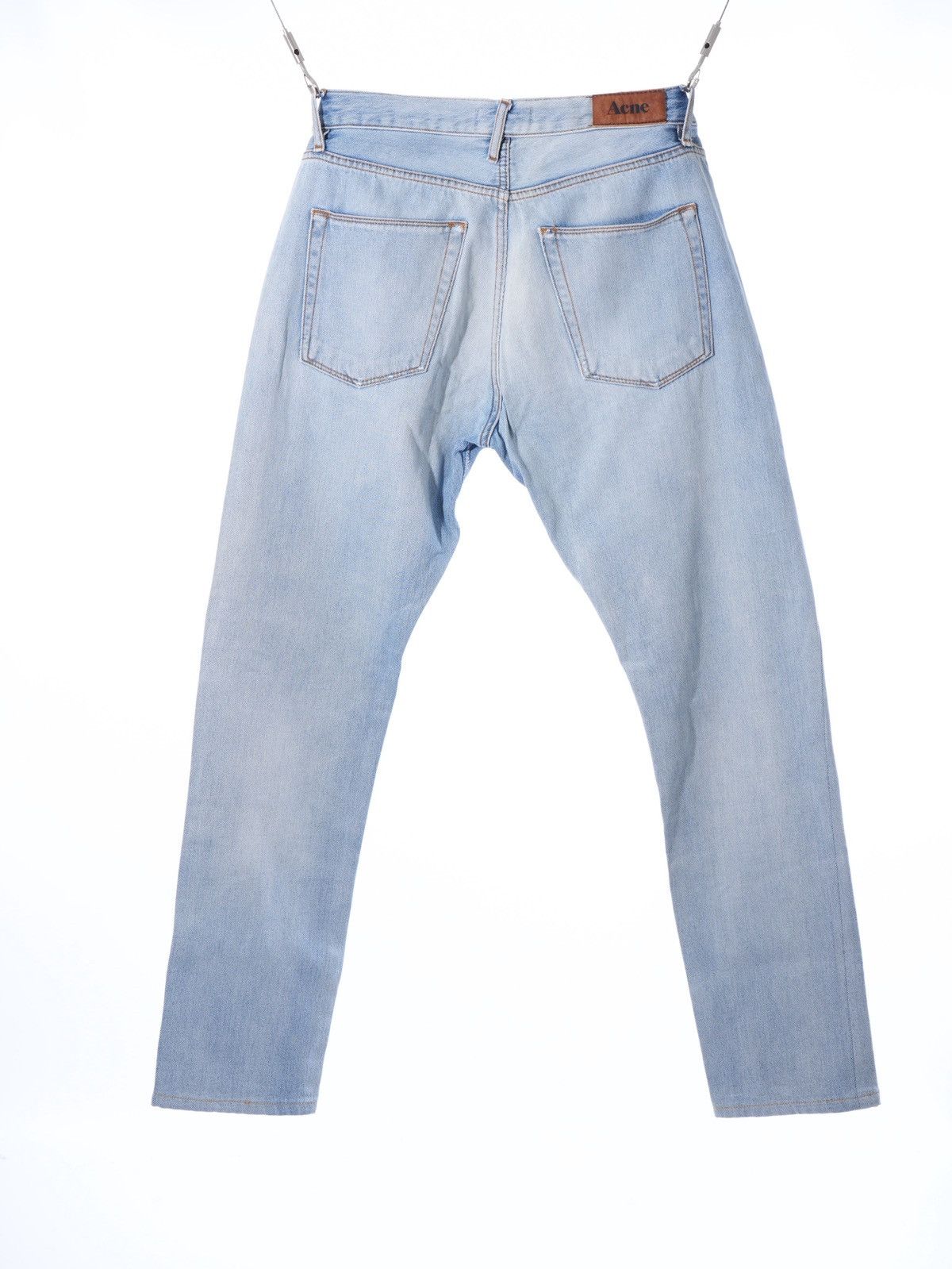 Acne Studios Acne Studios Mod/Le light Slim Straight Fit Luxury Jeans Size US 33 - 2 Thumbnail