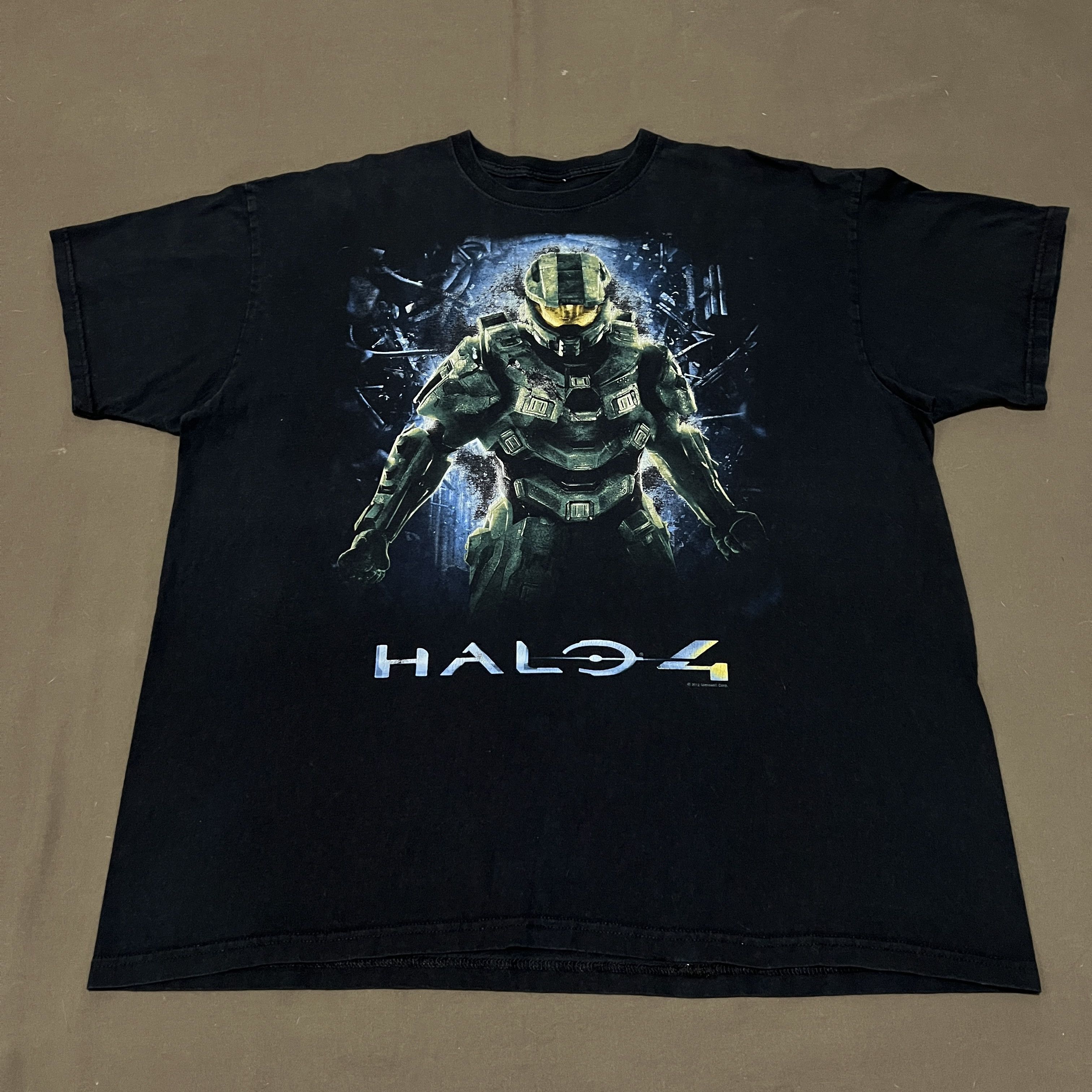 Halo × Microsoft 2012 Halo 4 Microsoft Corp Xbox 360 Game Tee 2XL Size US XXL / EU 58 / 5 - 4 Thumbnail