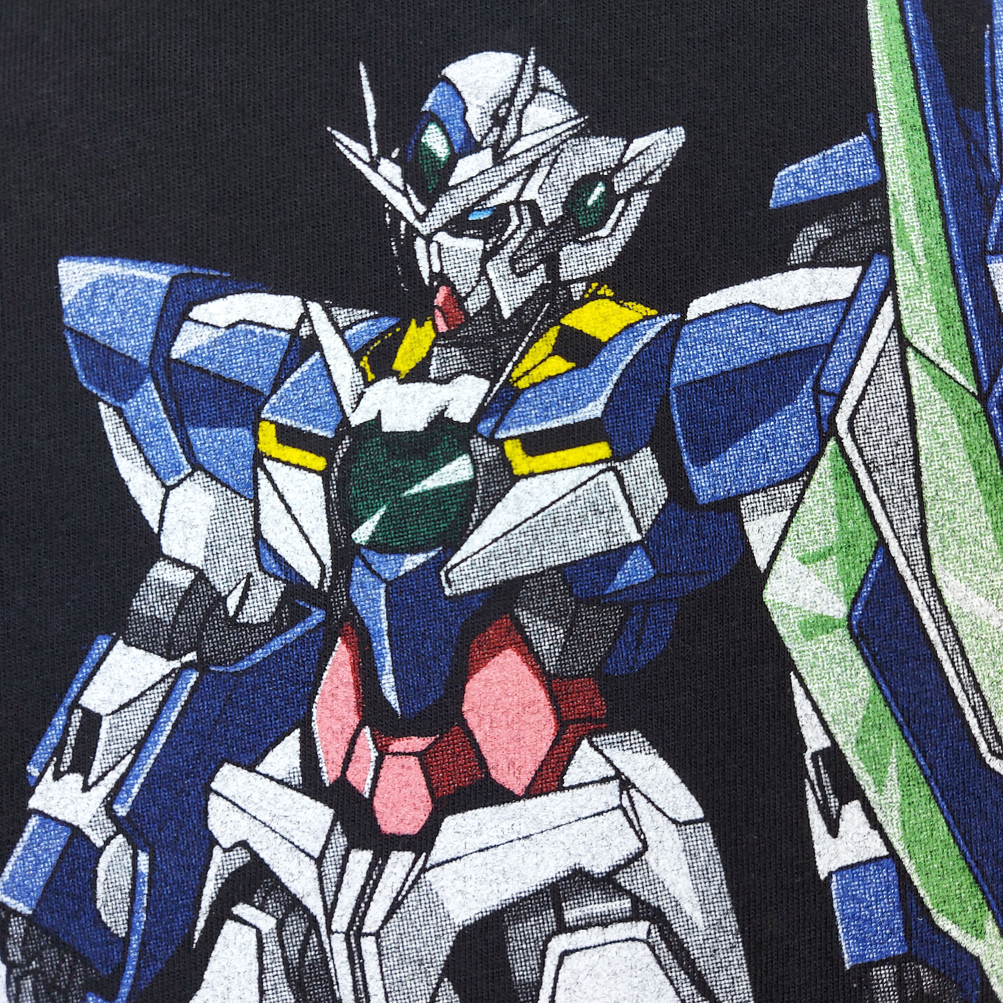 Anime Vintage Y2K Mobile Suit Gundam 00 The Movie Glitter TEE Size US M / EU 48-50 / 2 - 6 Thumbnail