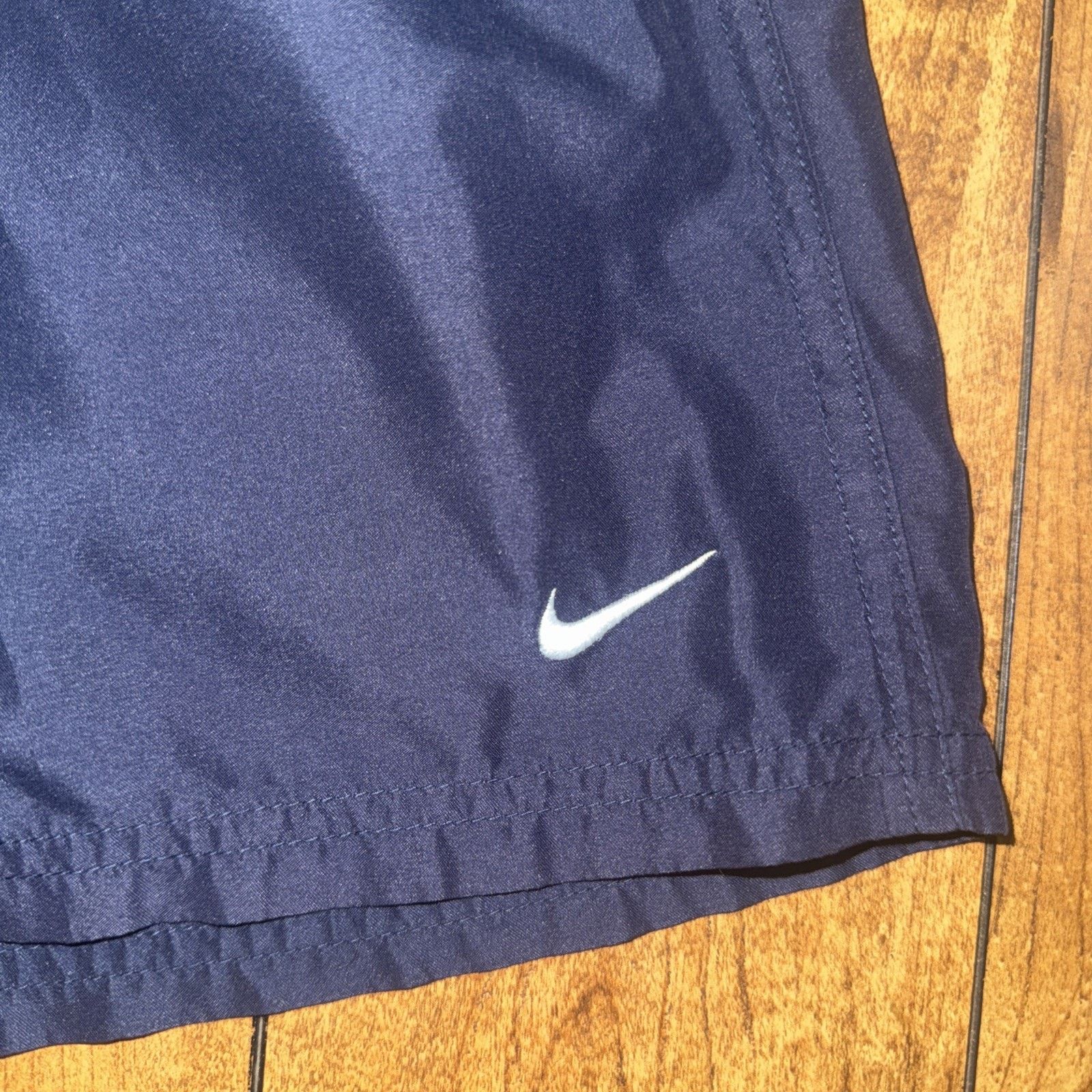 Nike Vintage Nike Silver Tag Mesh Lined Shorts Blue 32x10 Size US 32 / EU 48 - 2 Thumbnail