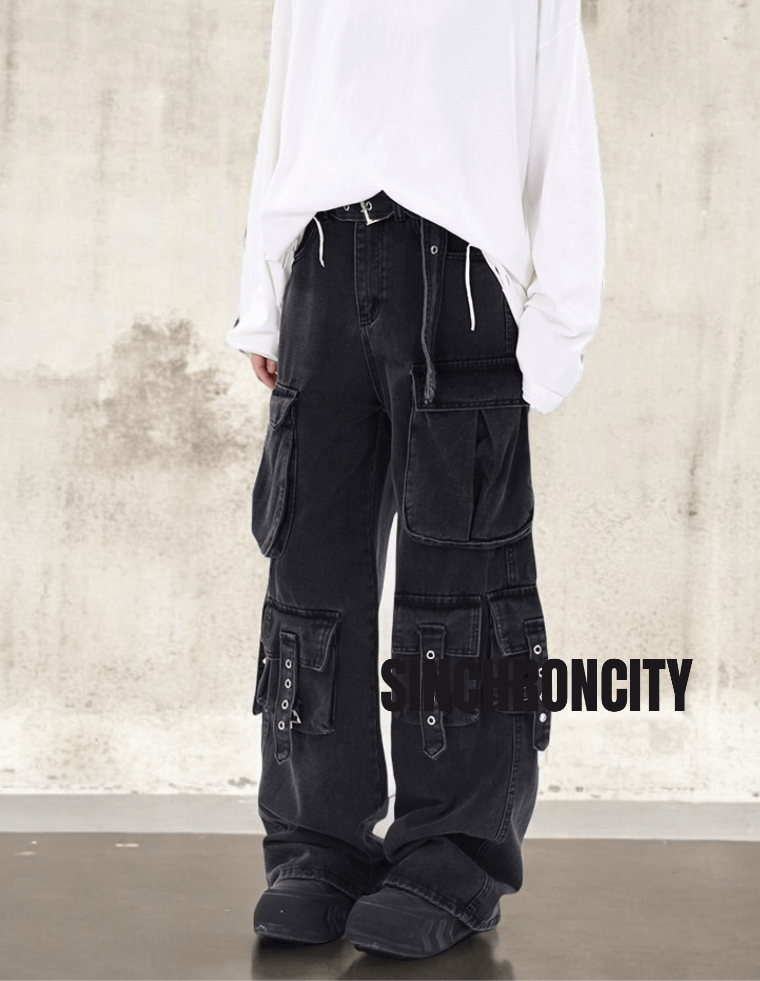 Knuth Marf - 【残り1点】denim baggy pants / デニムバギー