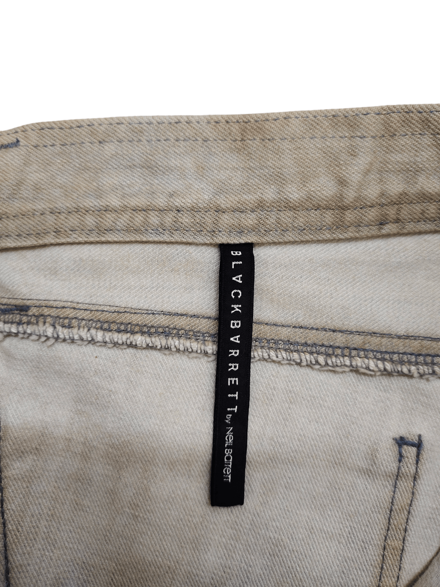 Neil Barrett Black Barrett By Neil Barrett Rusty Wash Denim Jeans Size US 30 / EU 46 - 18 Thumbnail