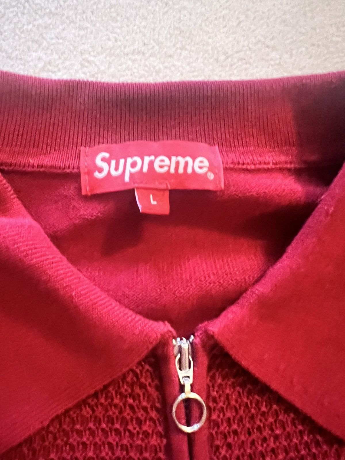 Supreme supreme cable knit sweater red Size US L / EU 52-54 / 3 - 2 Thumbnail