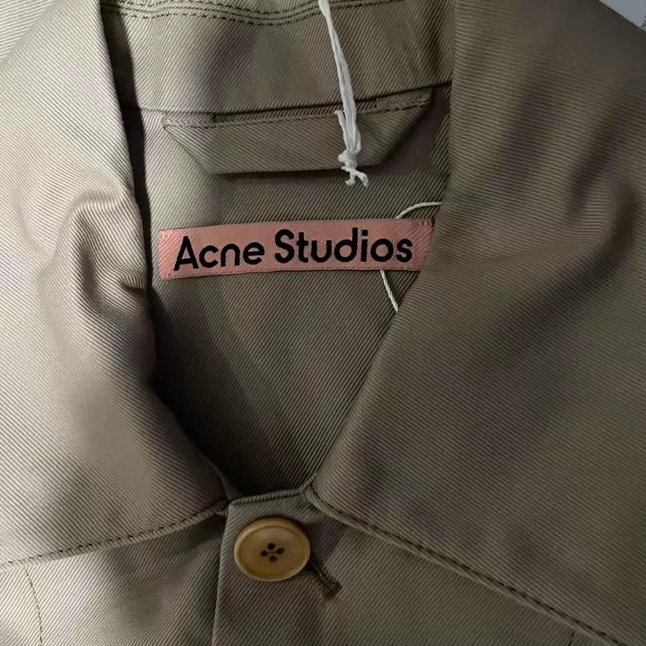 Acne Studios Acne Studios Khaki Shirt-style LS Jacket 44 Size US S / EU 44-46 / 1 - 3 Thumbnail