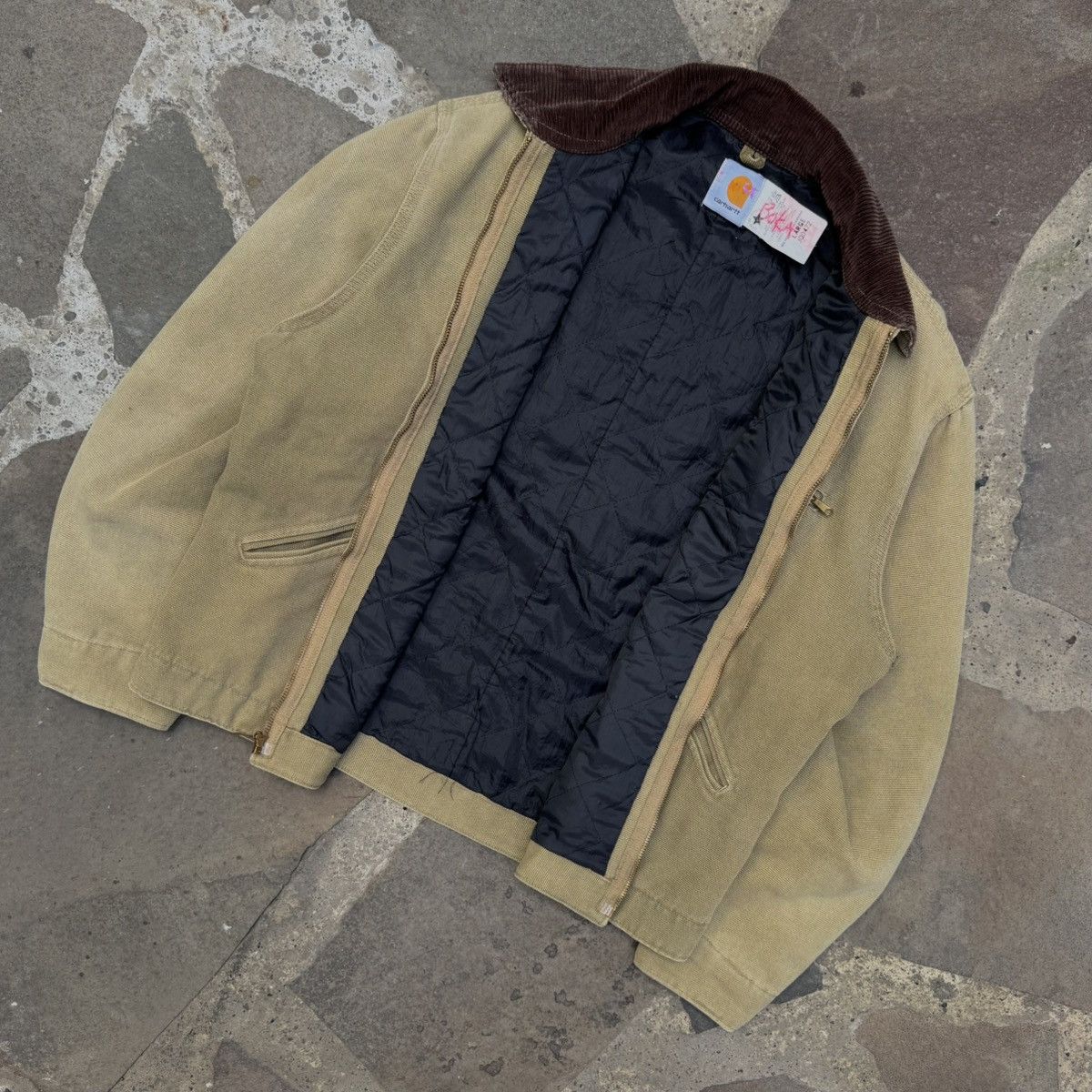 Carhartt 📦 SOLD 📦 Super rare Carhartt Detroit Jacket JQ0472 TAN Size US L / EU 52-54 / 3 - 7 Thumbnail