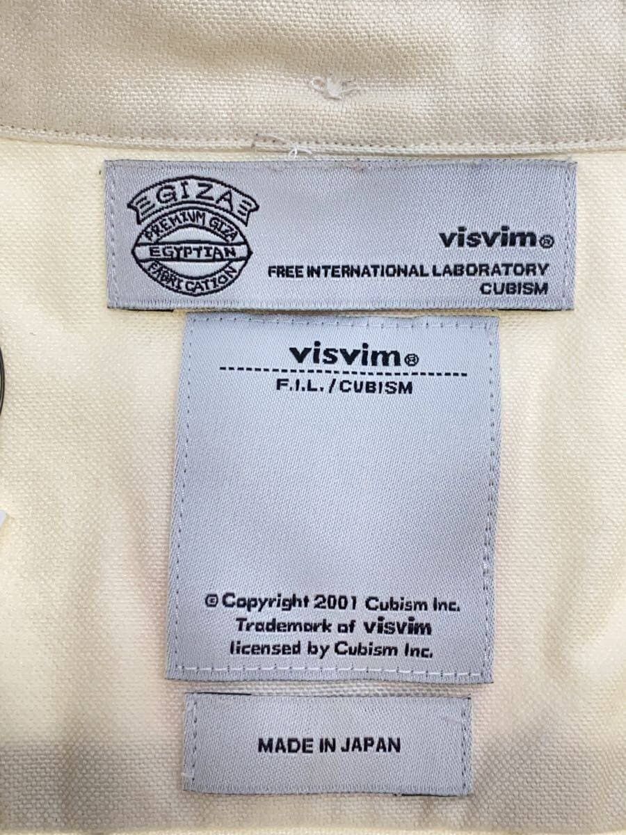 Visvim White Cotton Long Sleeve Shirt Size US M / EU 48-50 / 2 - 3 Thumbnail