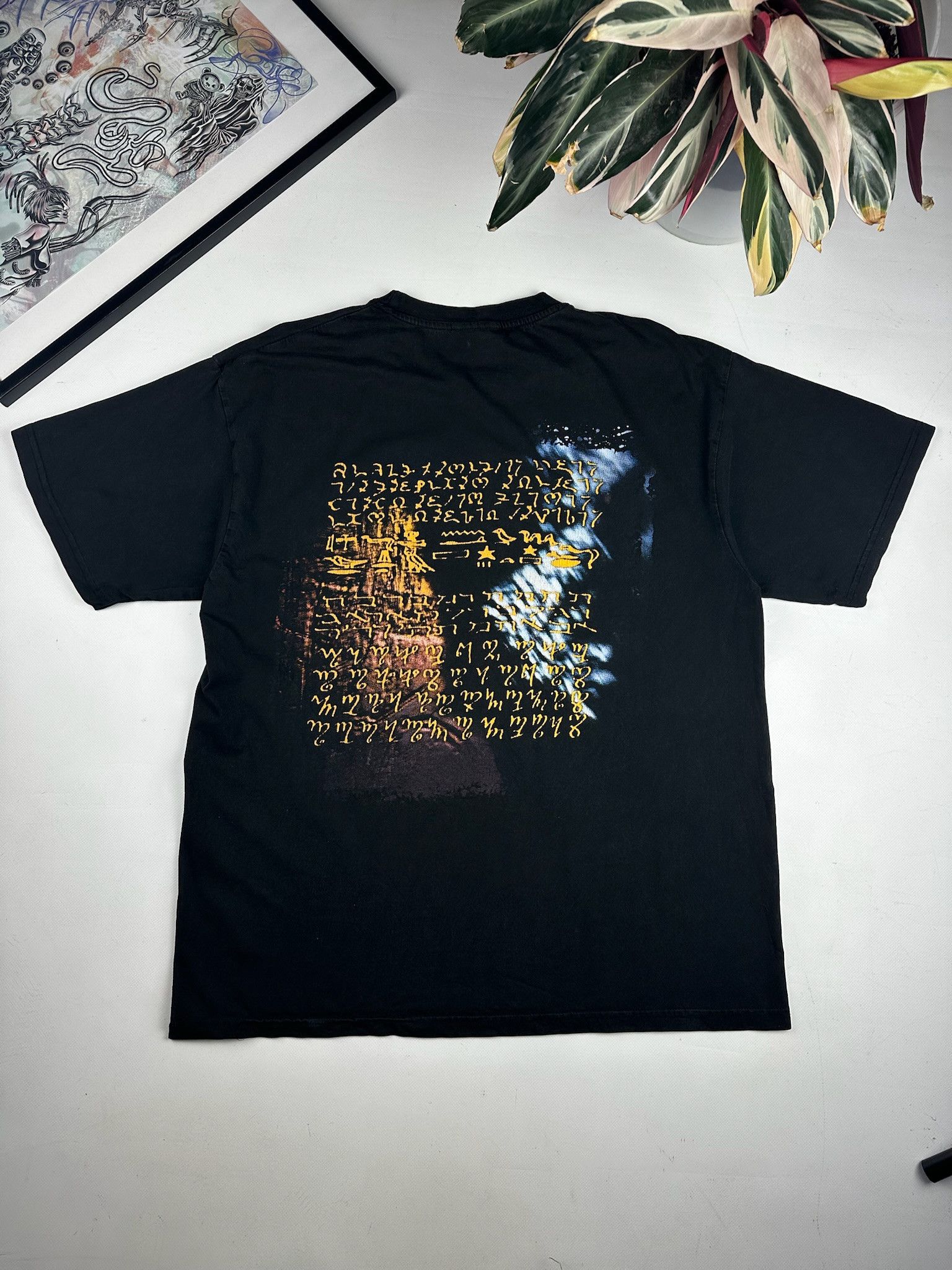 Band Tees Vintage 90s Therion Metal Band Longsleve acid rap Shirt Size US XL / EU 56 / 4 - 4 Thumbnail
