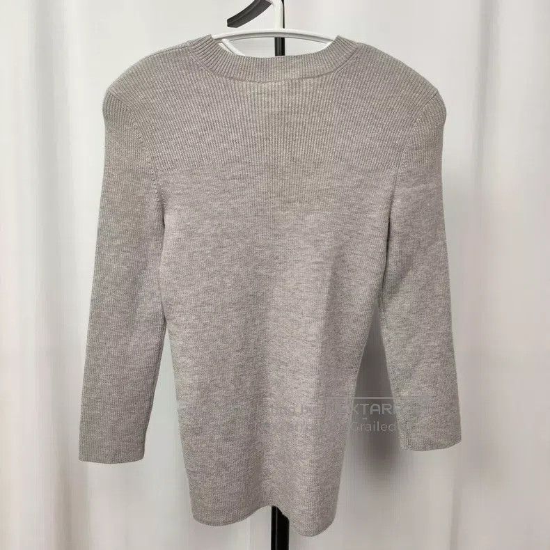 Chanel Chanel Grey and pink sweater Size XS / US 0-2 / IT 36-38 - 2 Thumbnail