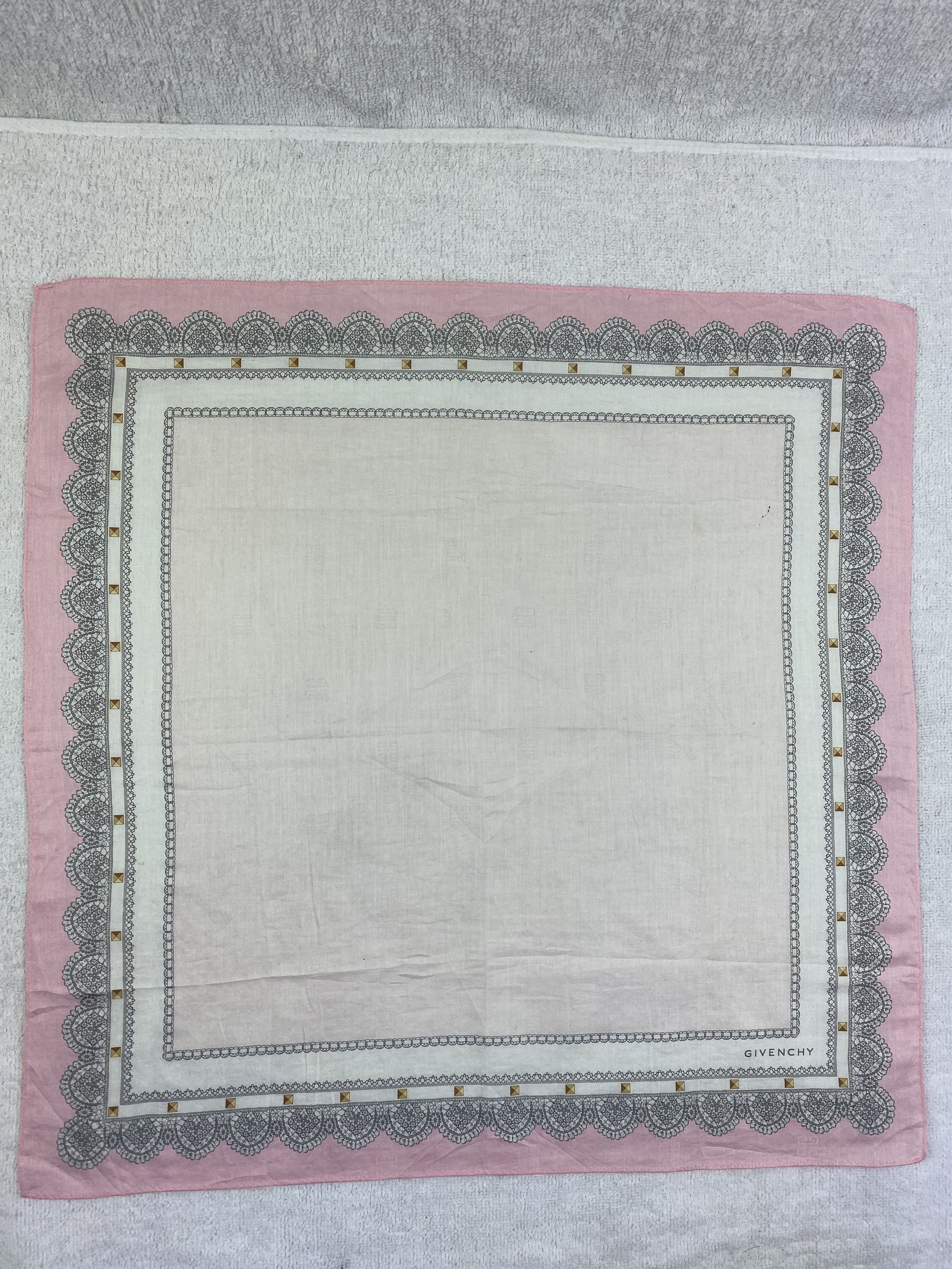 Vintage Givenchy Handkerchief / Bandana / Neckerchief Size ONE SIZE - 3 Thumbnail