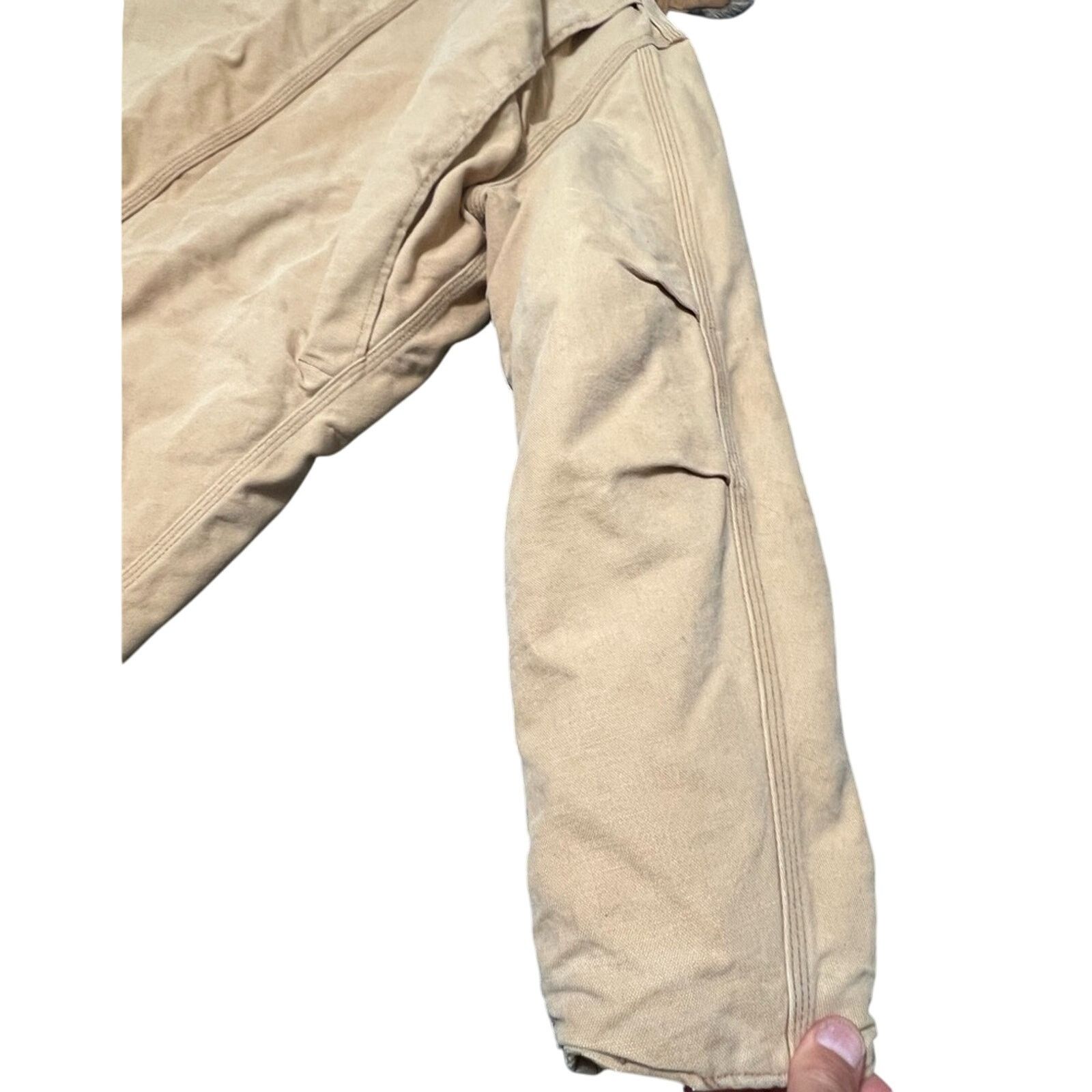 Carhartt VTG Carhartt Jacket CQ186 Chore Coat Canvas 90s UNION MADE Size US XXL / EU 58 / 5 - 11 Thumbnail