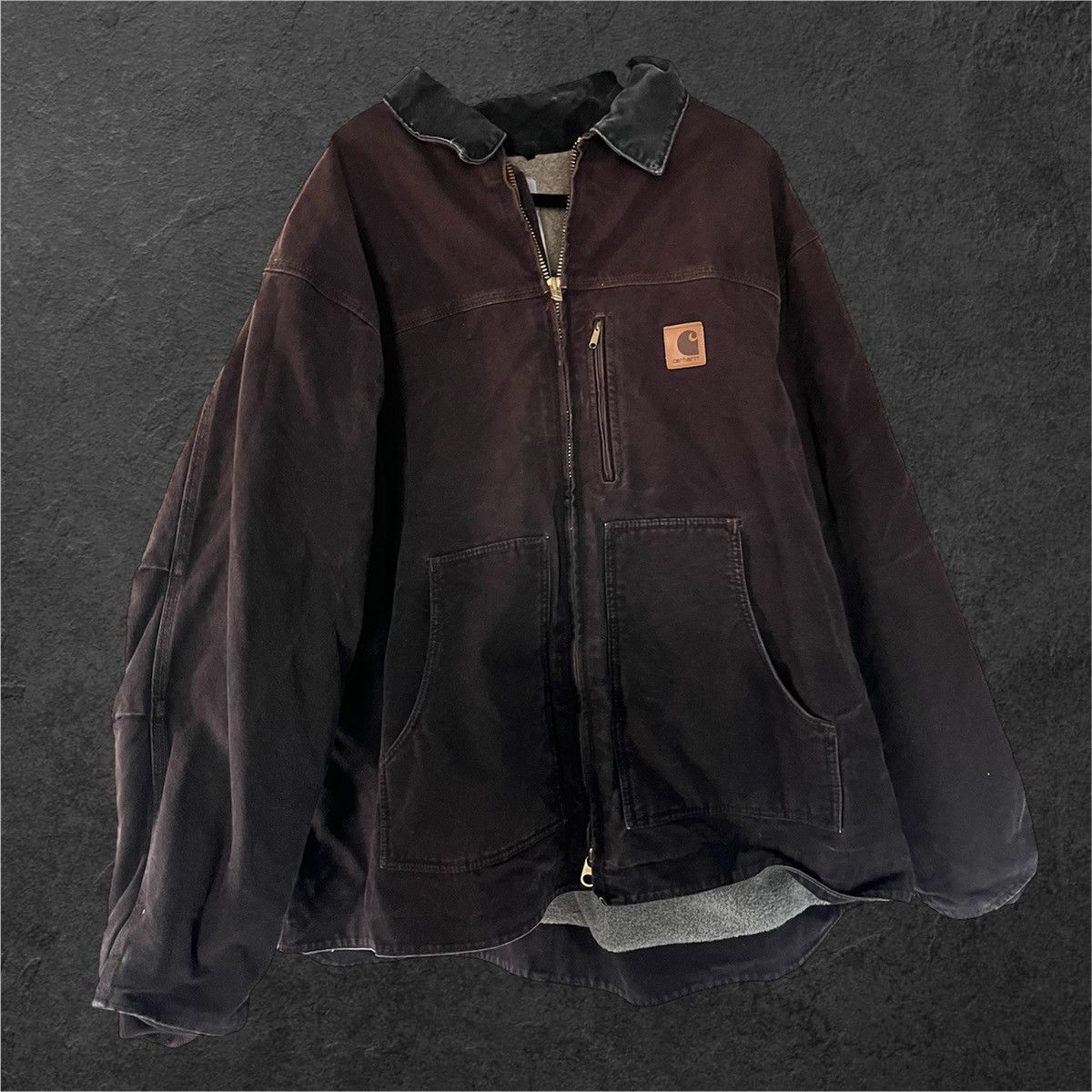 Carhartt Carhartt Brown Jacket 3XL Size US XXL / EU 58 / 5 - 1 Thumbnail