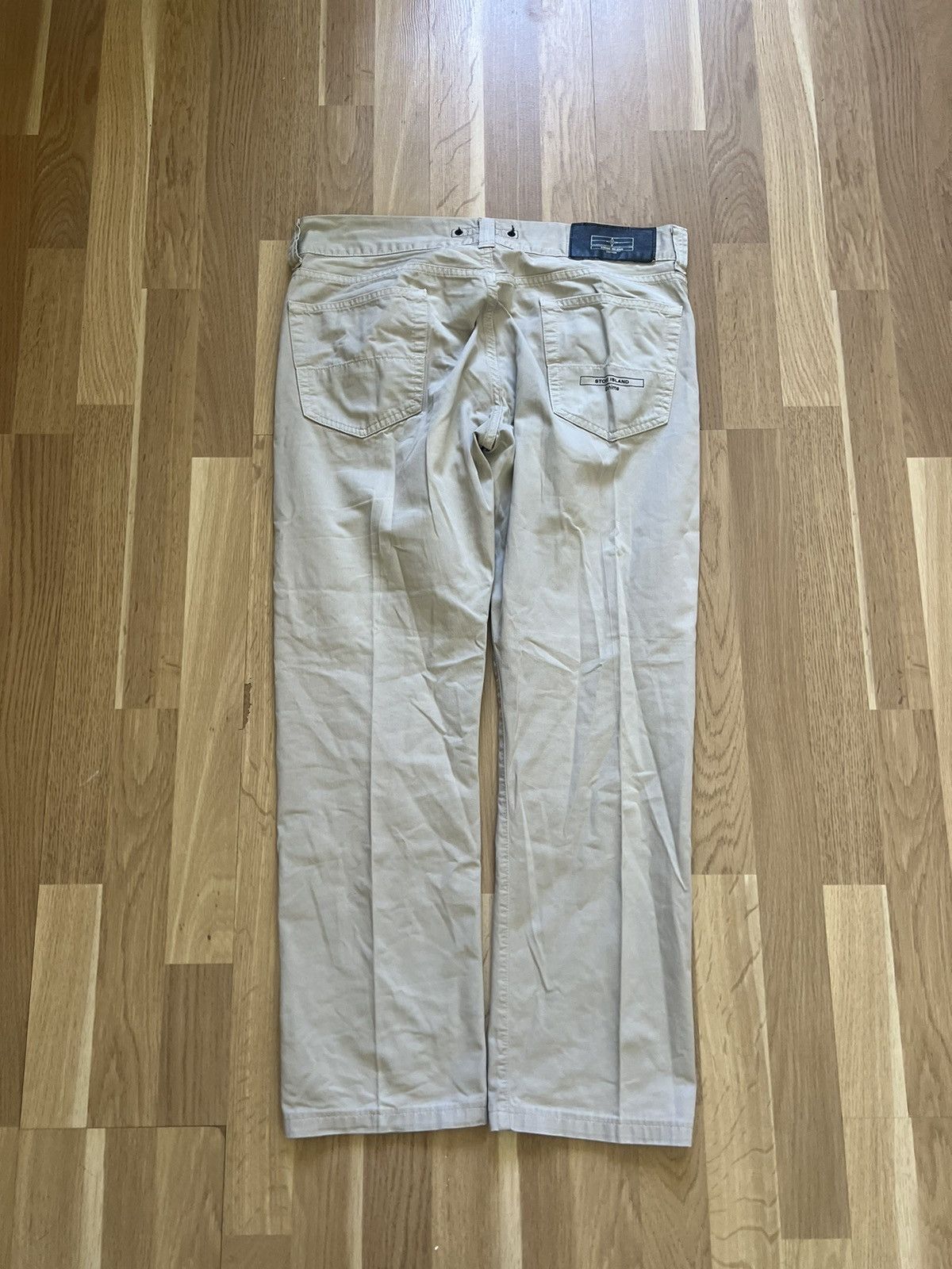 Vintage Stone island denim vintage pants mini logo Size US 34 / EU 50 - 1 Thumbnail