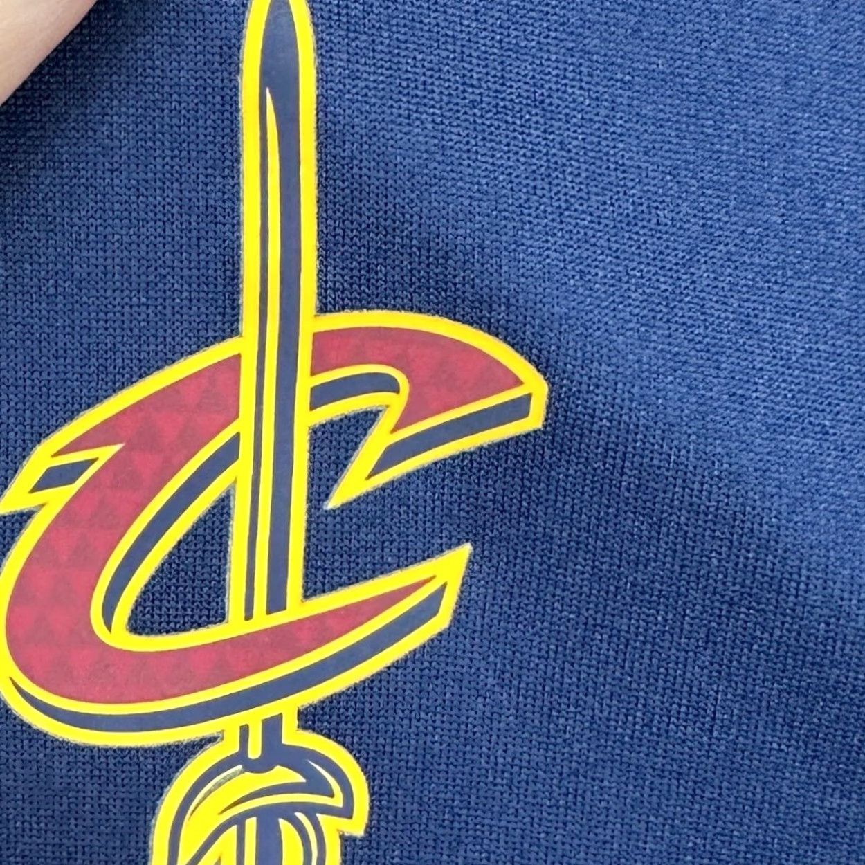 Vintage Cleveland Cavaliers Men Pullover Shirt 2XL Blue Quarter Zip Long Sleeve Majestic Size US XXL / EU 58 / 5 - 4 Thumbnail