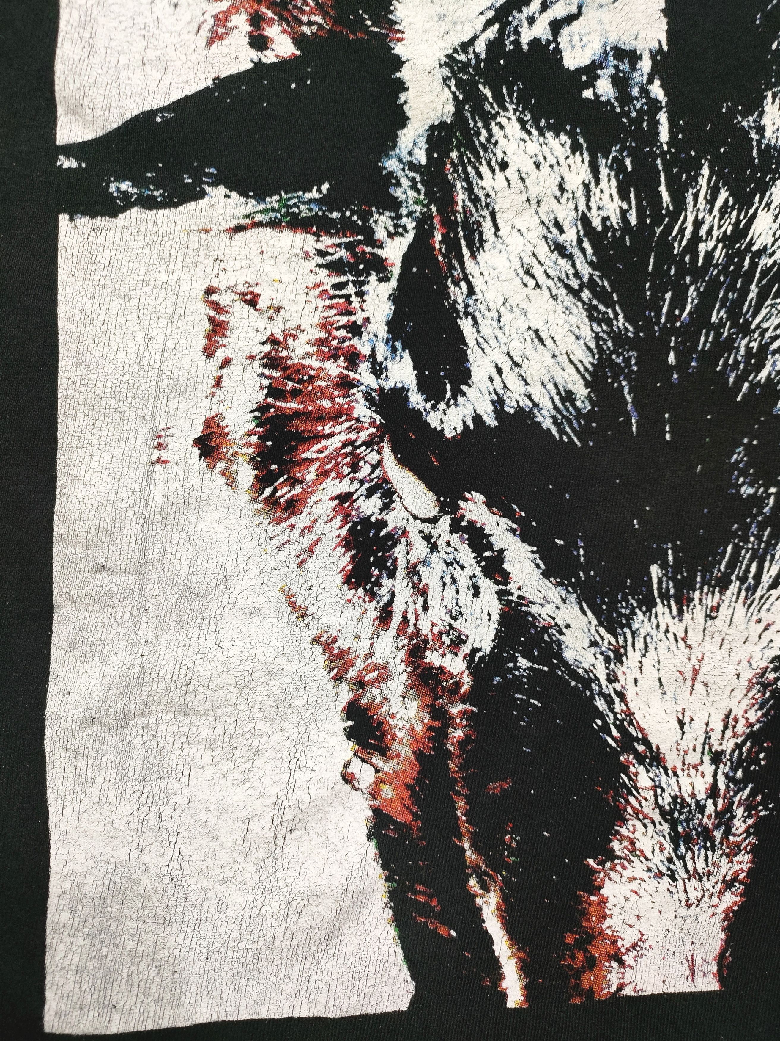 Band Tees Early 00s SLIPKNOT 'IOWA JAPAN TOUR 2002' Vintage Band Tee Size US XL / EU 56 / 4 - 5 Thumbnail