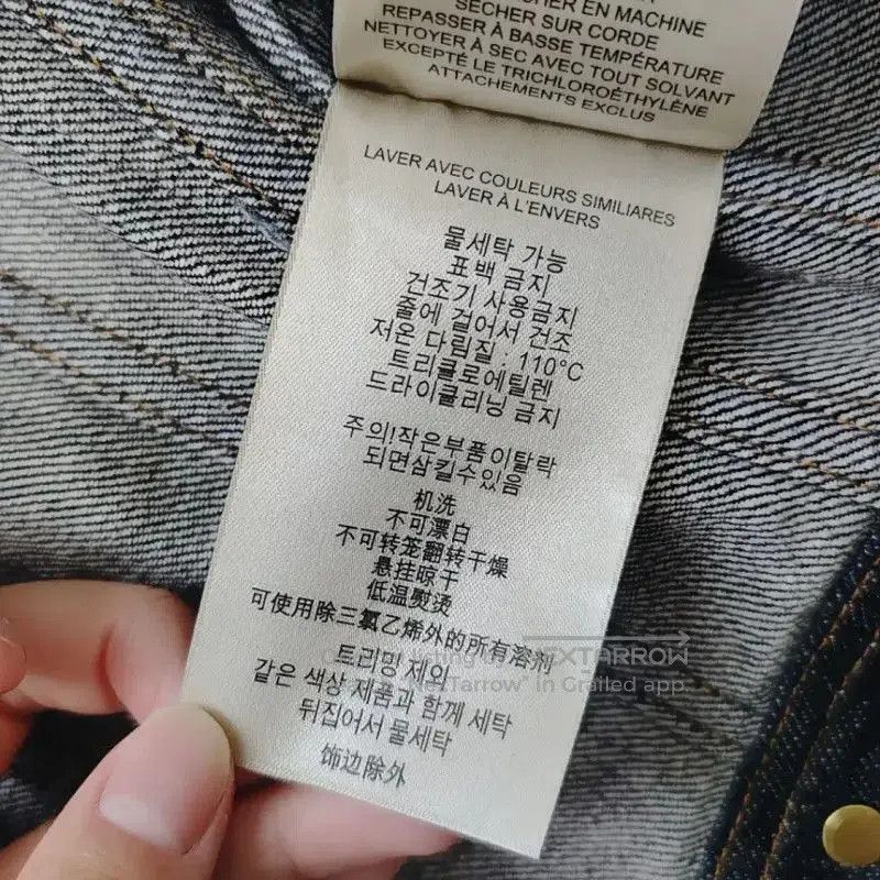 Burberry Burberry Dark Blue Denim Jacket for Women. Size S / US 4 / IT 40 - 6 Thumbnail