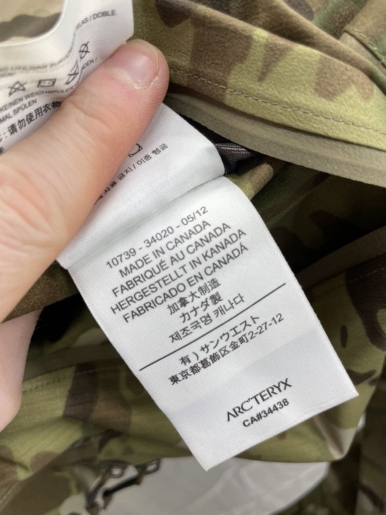 Arc'teryx ARCTERYX LEAF Alpha Parka 2012 Multicam Gore Tex Jacket Size US L / EU 52-54 / 3 - 24 Thumbnail