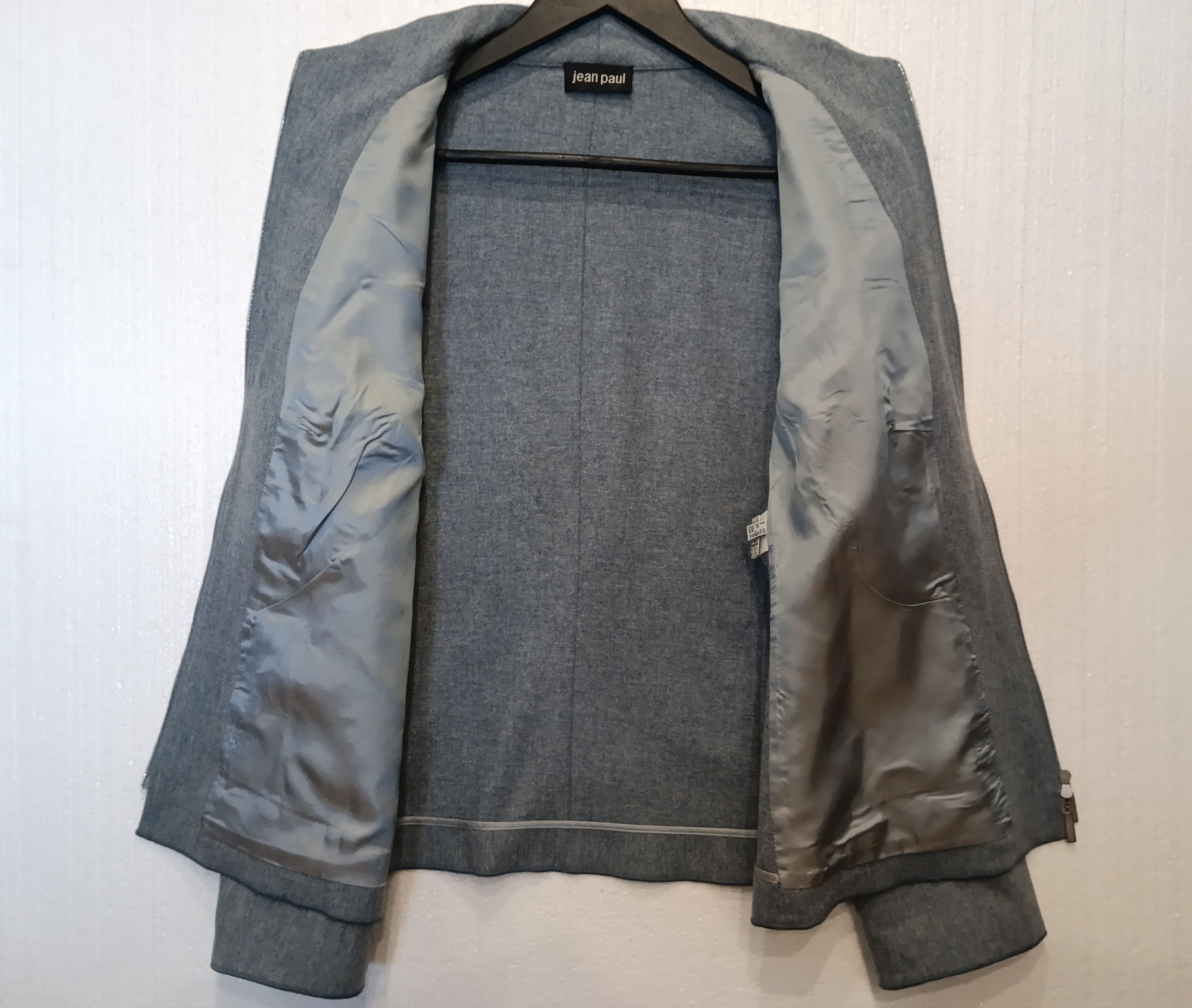 Jean Paul Gaultier Jean Paul Gaultier Wool Single Breast Jacket US 12 Size L / US 10 / IT 46 - 3 Thumbnail