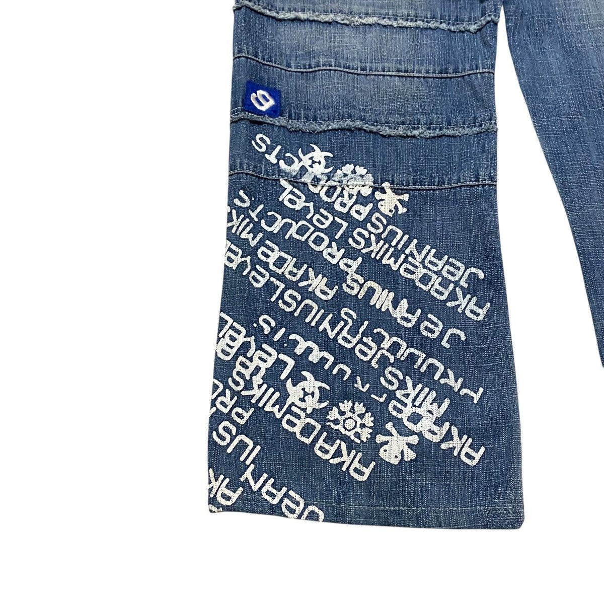 Akademiks Vintage Akademiks Denim Painter Baggy Jeans Size US 35 - 13 Thumbnail