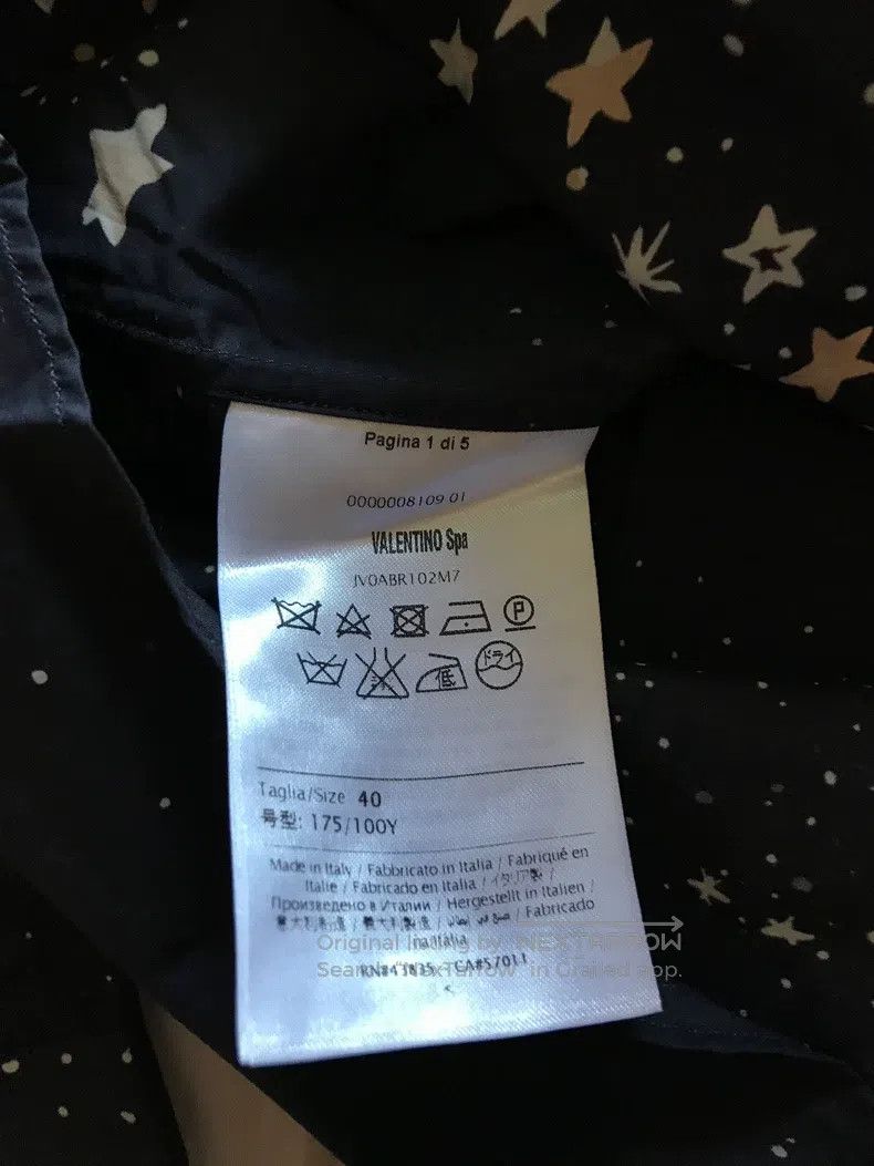 Valentino Valentino Starry sky shirt Size US XXS / EU 40 - 3 Thumbnail