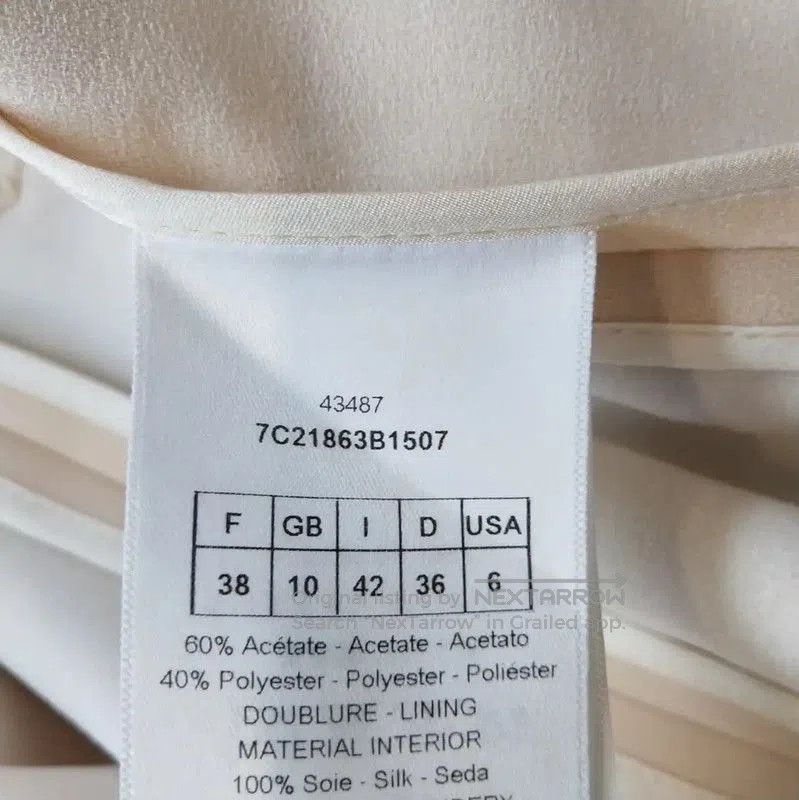 Other Dior Beige Embroidered Logo Women's Coat . Size M / US 6-8 / IT 42-44 - 8 Thumbnail