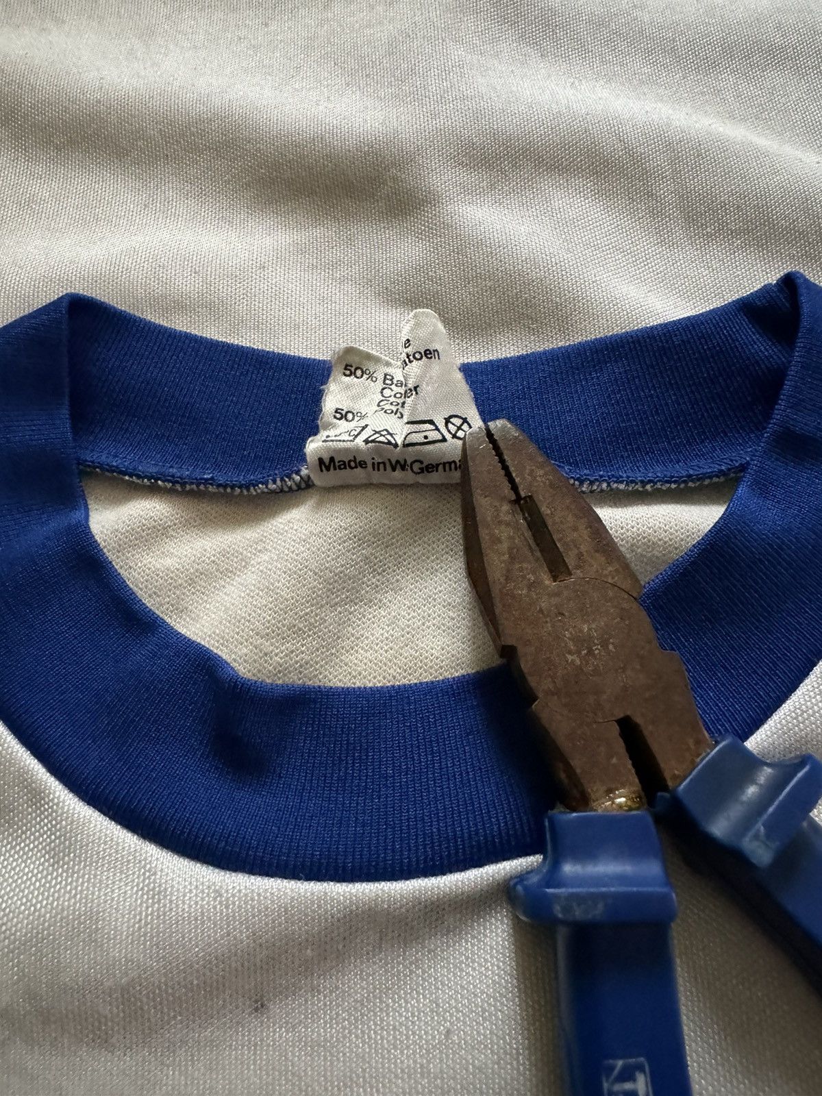 Adidas × Erima 1970s Vintage Adidas Erima West Germany Soccer Jersey Size US L / EU 52-54 / 3 - 4 Thumbnail