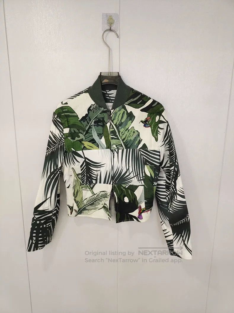 Max Mara Max Mara Tropical Print Short Jacket Size XXS / US 00 / IT 34 - 1 Thumbnail