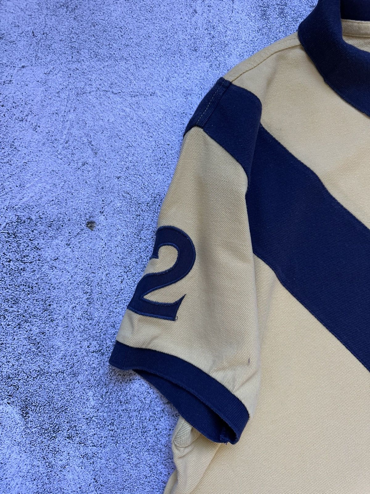 Polo Ralph Lauren Vintage Polo Ralph Lauren Yellow Y2K Big Logo Size US XL / EU 56 / 4 - 9 Thumbnail
