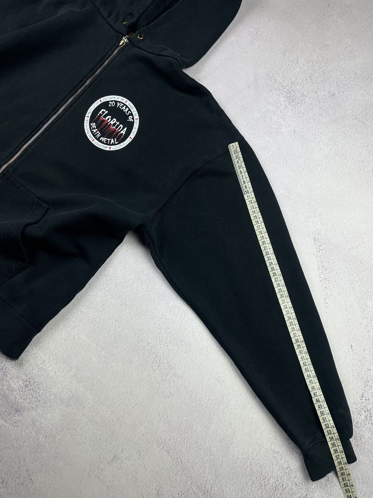 Fruit Of The Loom Obituary Vintage Y2K Hoodie Black Size XL Death Metal Band Size US XL / EU 56 / 4 - 4 Thumbnail