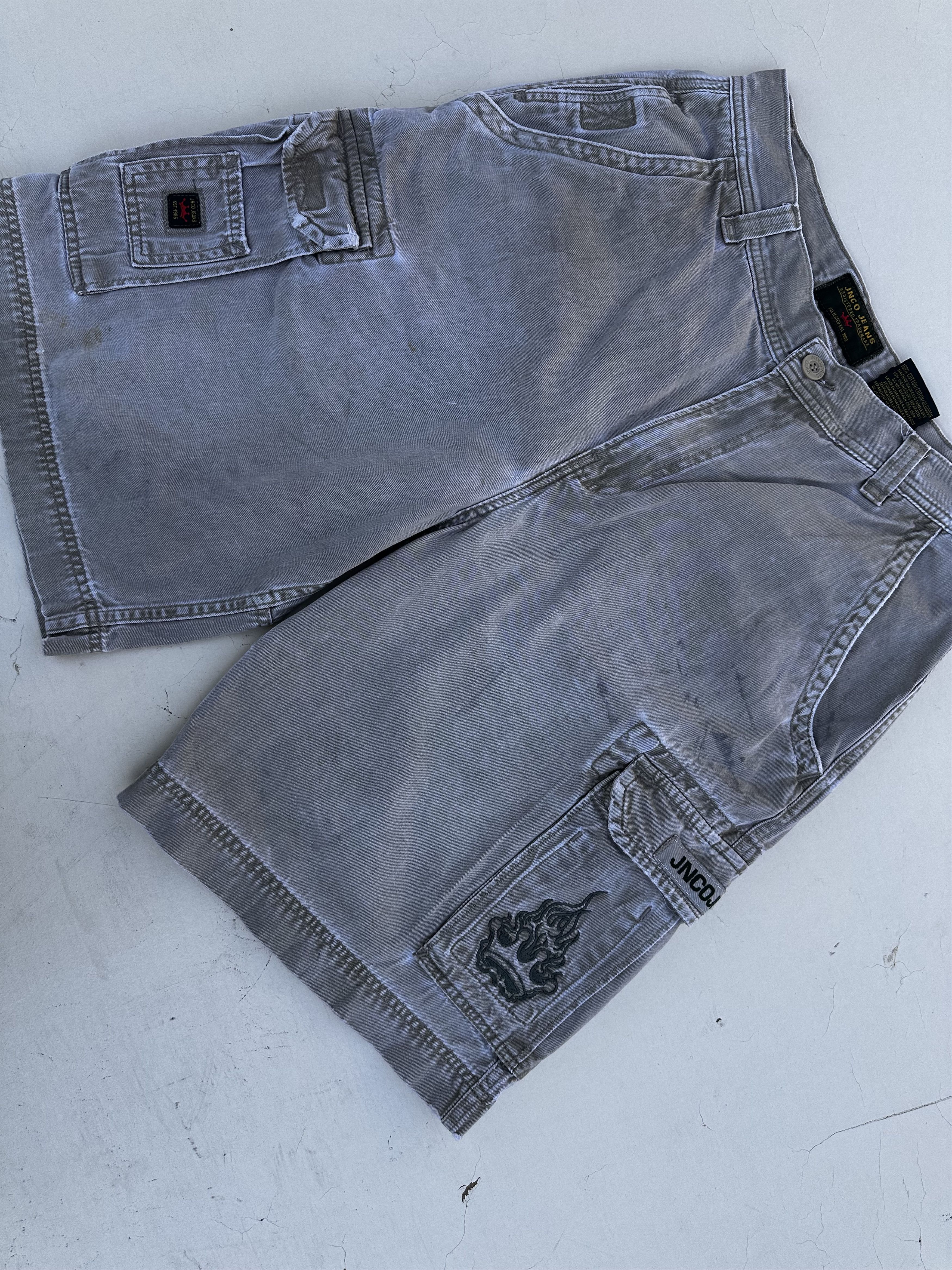 JNCO Vintage Jnco cargo shorts Size US 33 - 2 Thumbnail