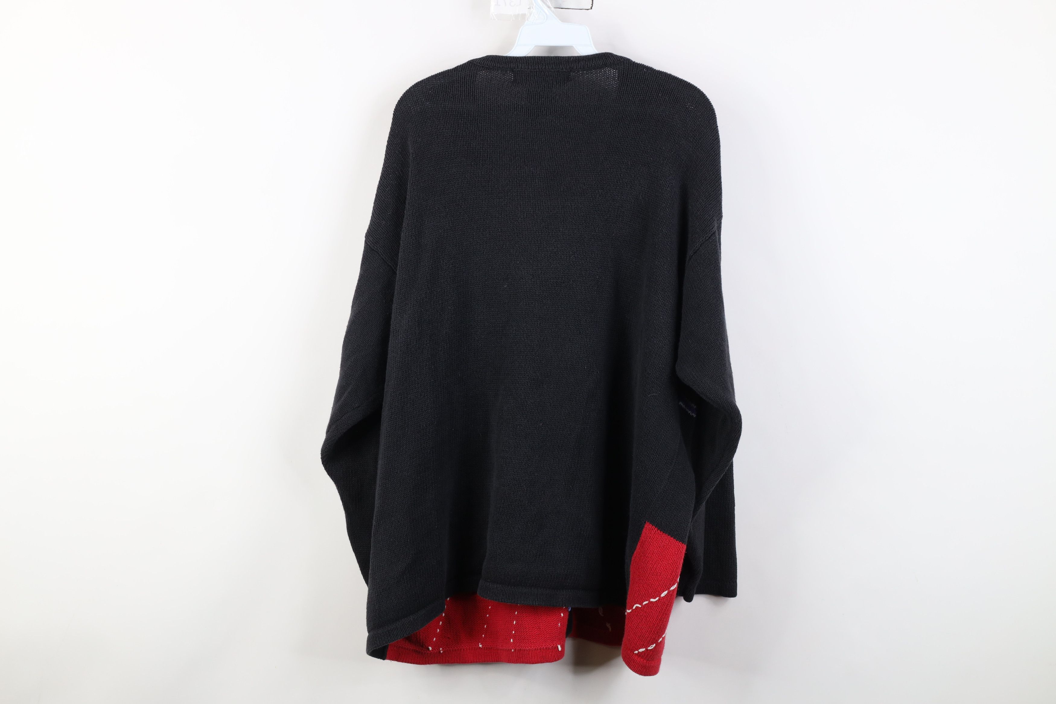 Vintage Vintage 90s Christmas Present Toys Knit Cardigan Sweater Size XXL / US 16-18 / IT 52-54 - 14 Thumbnail